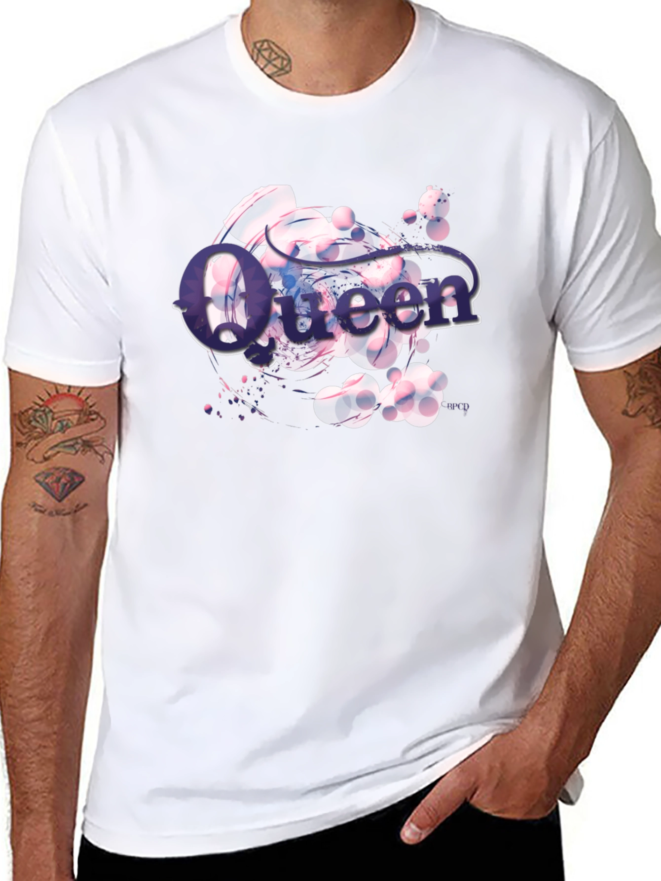 Queen Graphic T-Shirt - Black - Unisex
