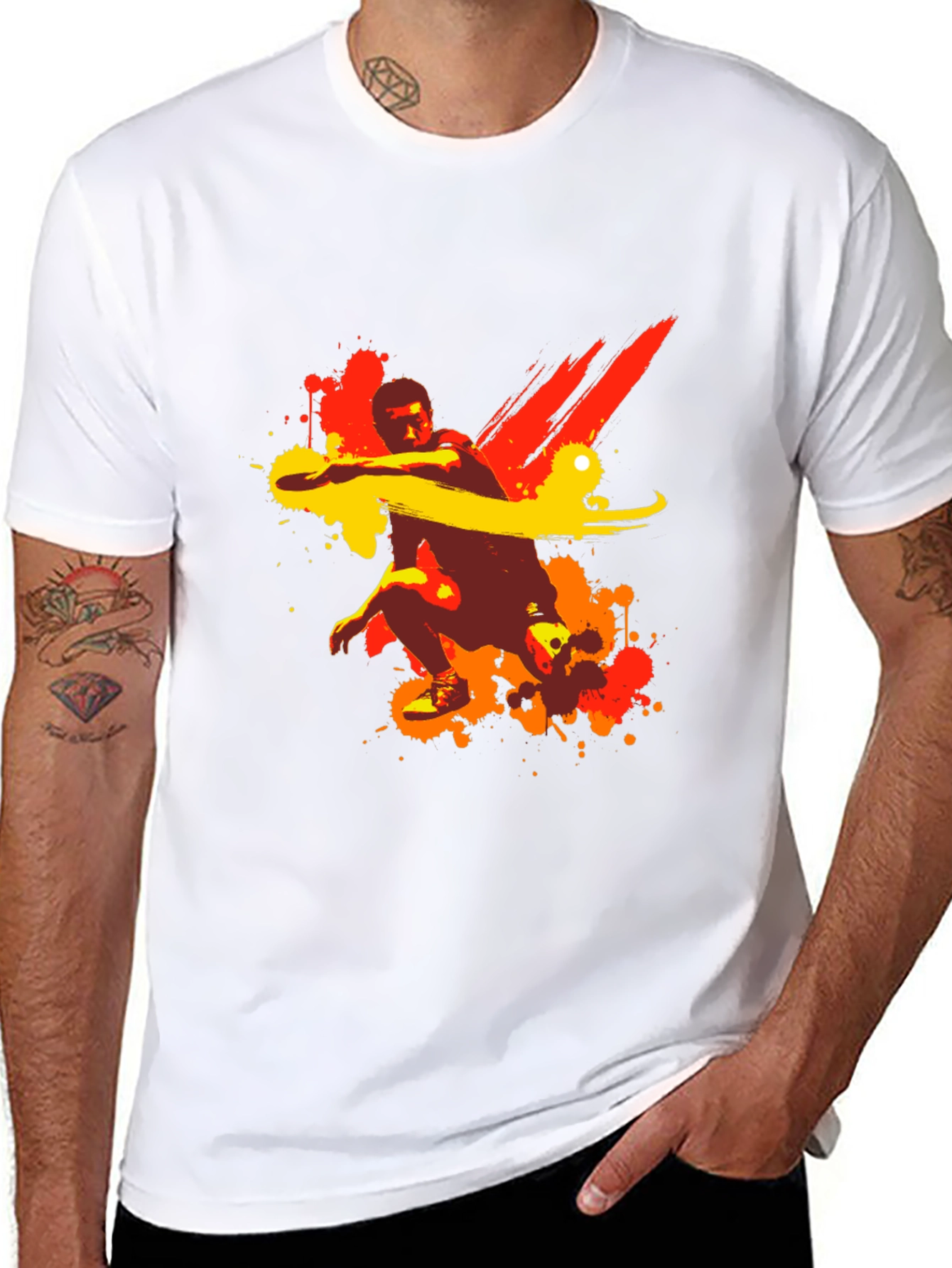 Skateboarding Graphic Tee - Cool Urban Style