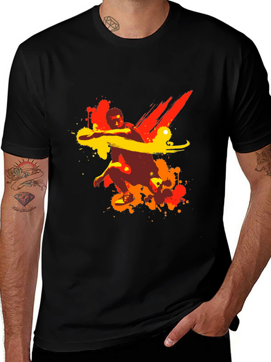 Skateboarding Graphic Tee - Cool Urban Style