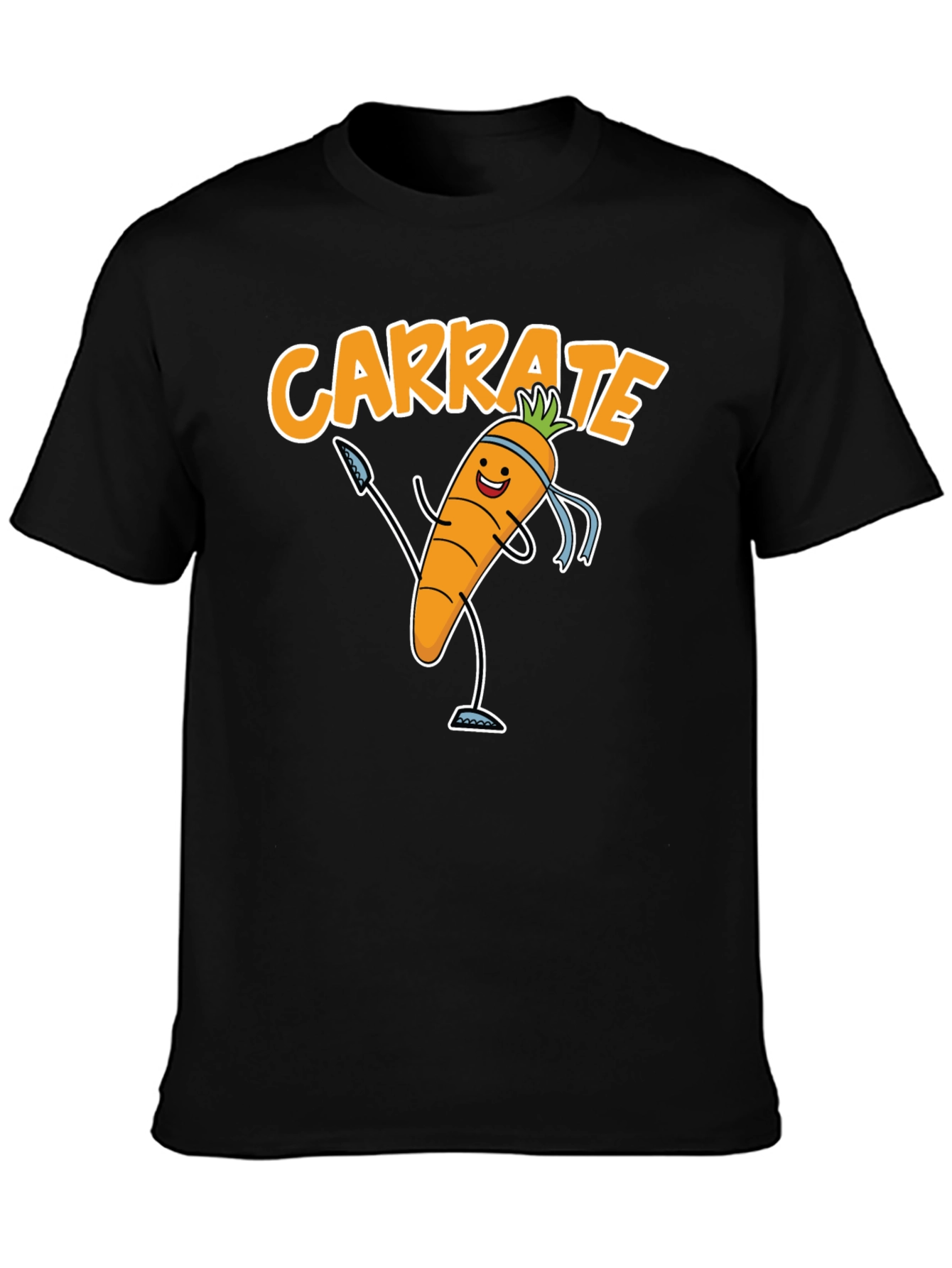 Carrate T-Shirt - Funny Carrot Karate Tee
