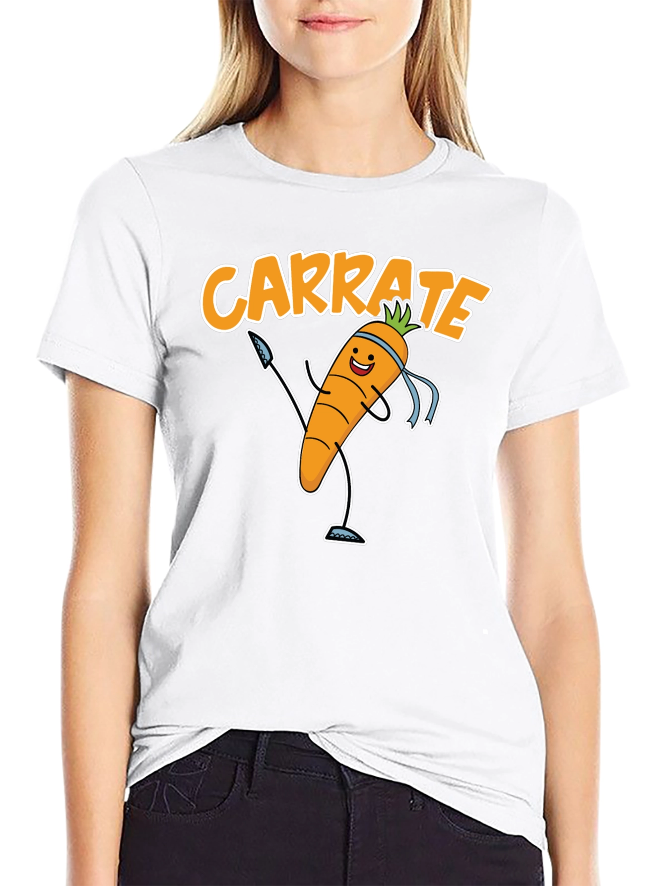 Carrate T-Shirt - Funny Carrot Karate Tee
