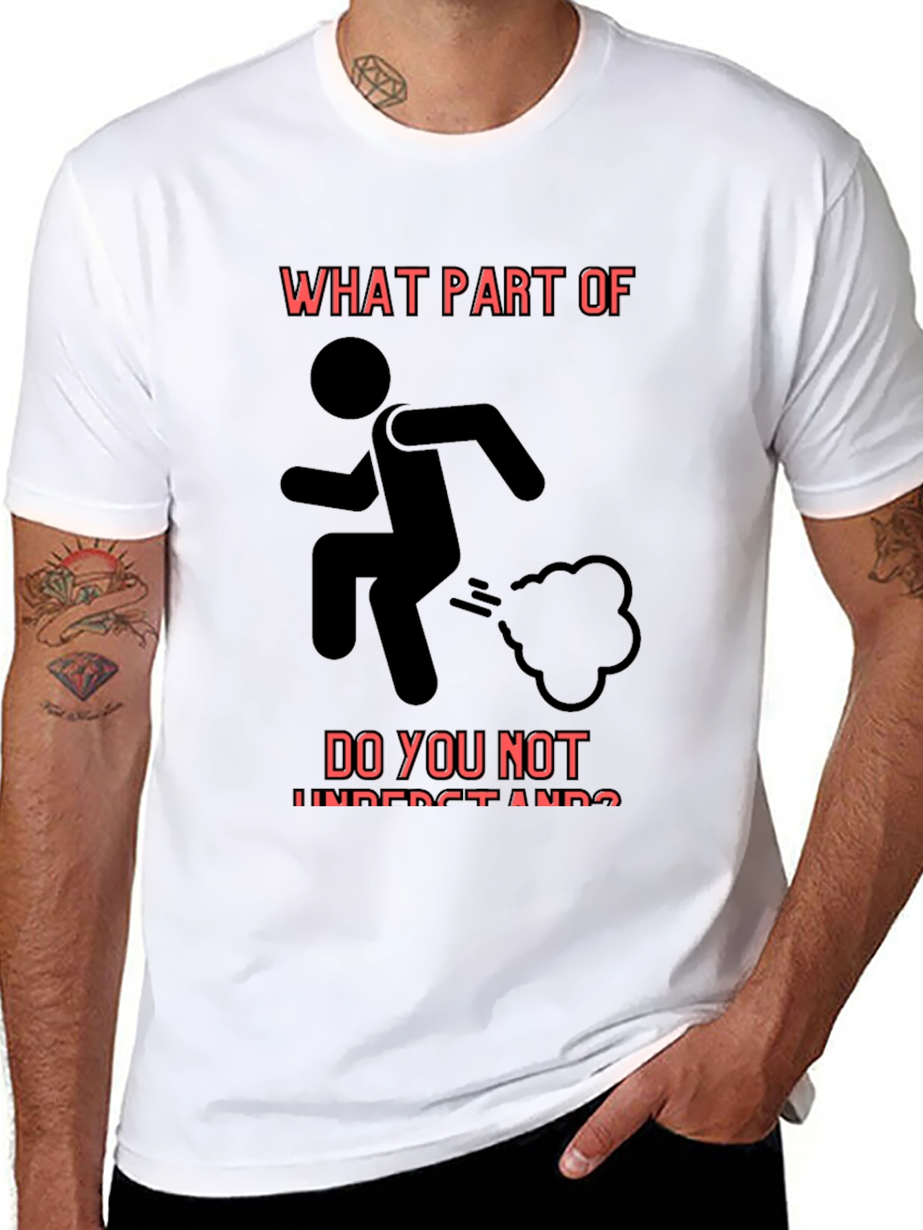 Funny Farting Humor Graphic T-Shirt
