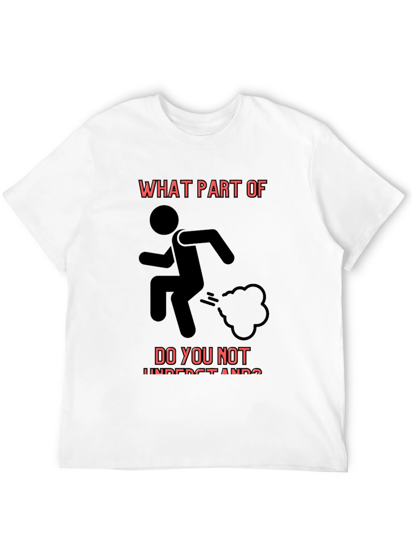 Funny Farting Humor Graphic T-Shirt