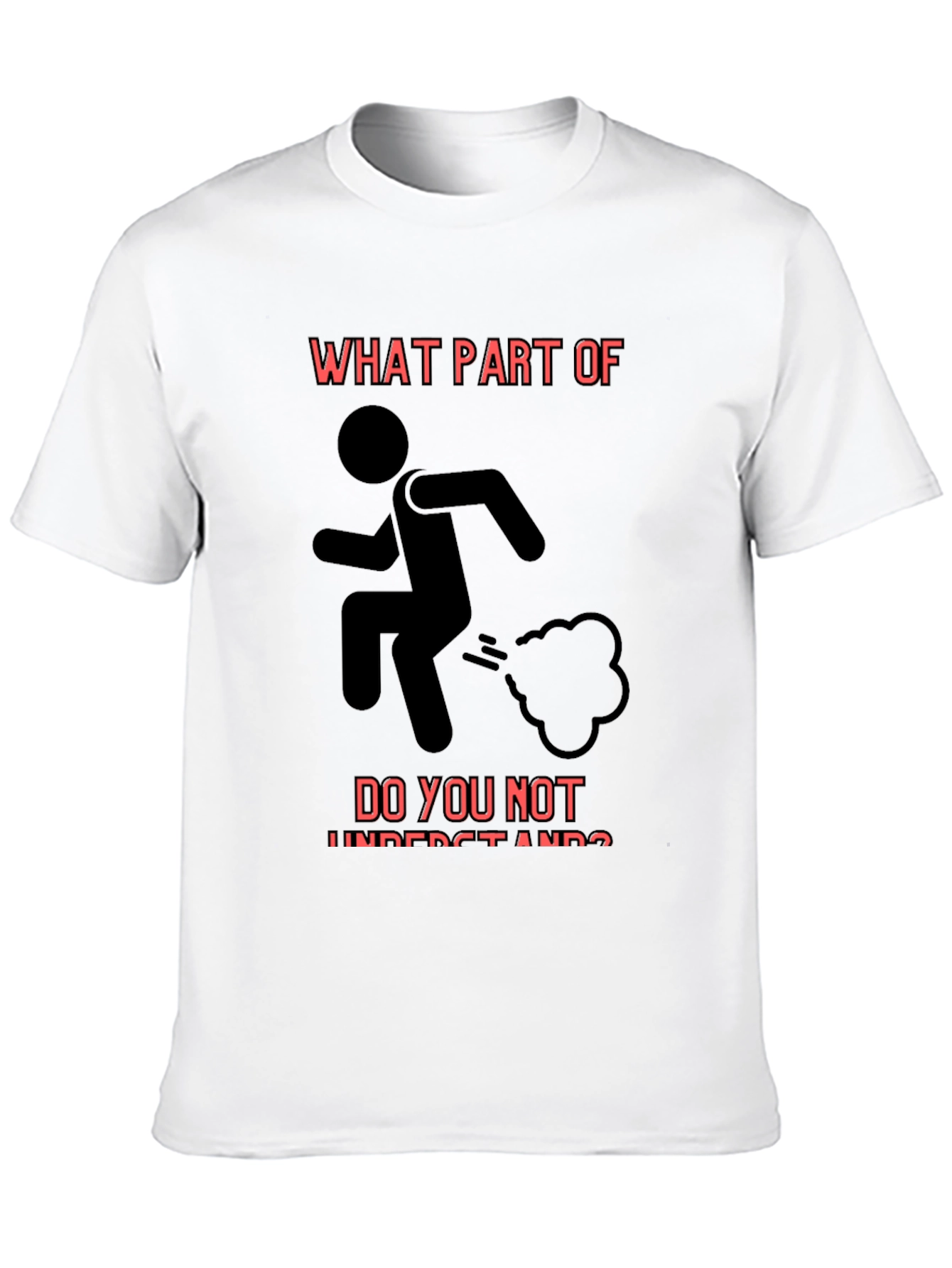 Funny Farting Humor Graphic T-Shirt