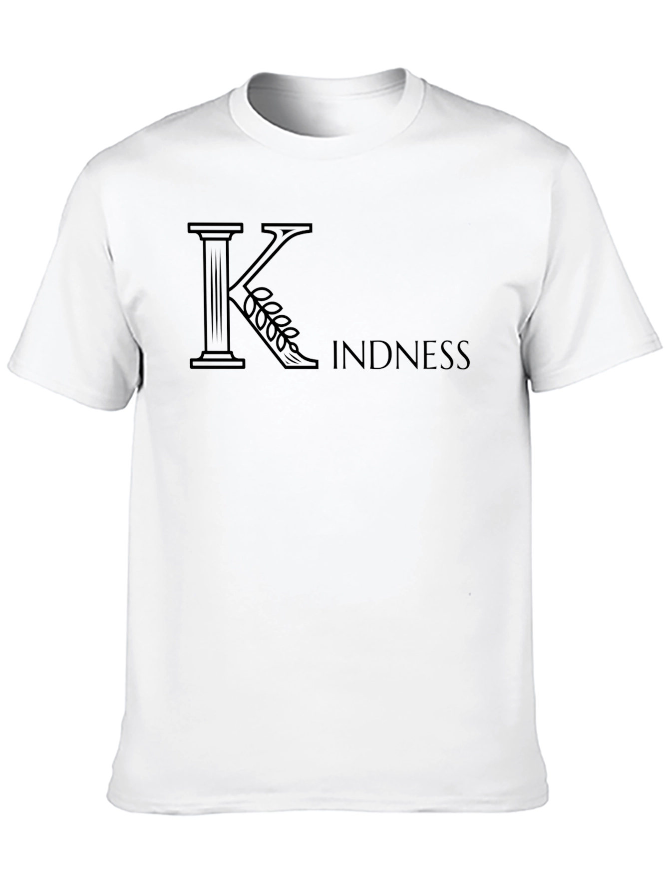 Kindness Graphic T-Shirt - Unisex Black Tee