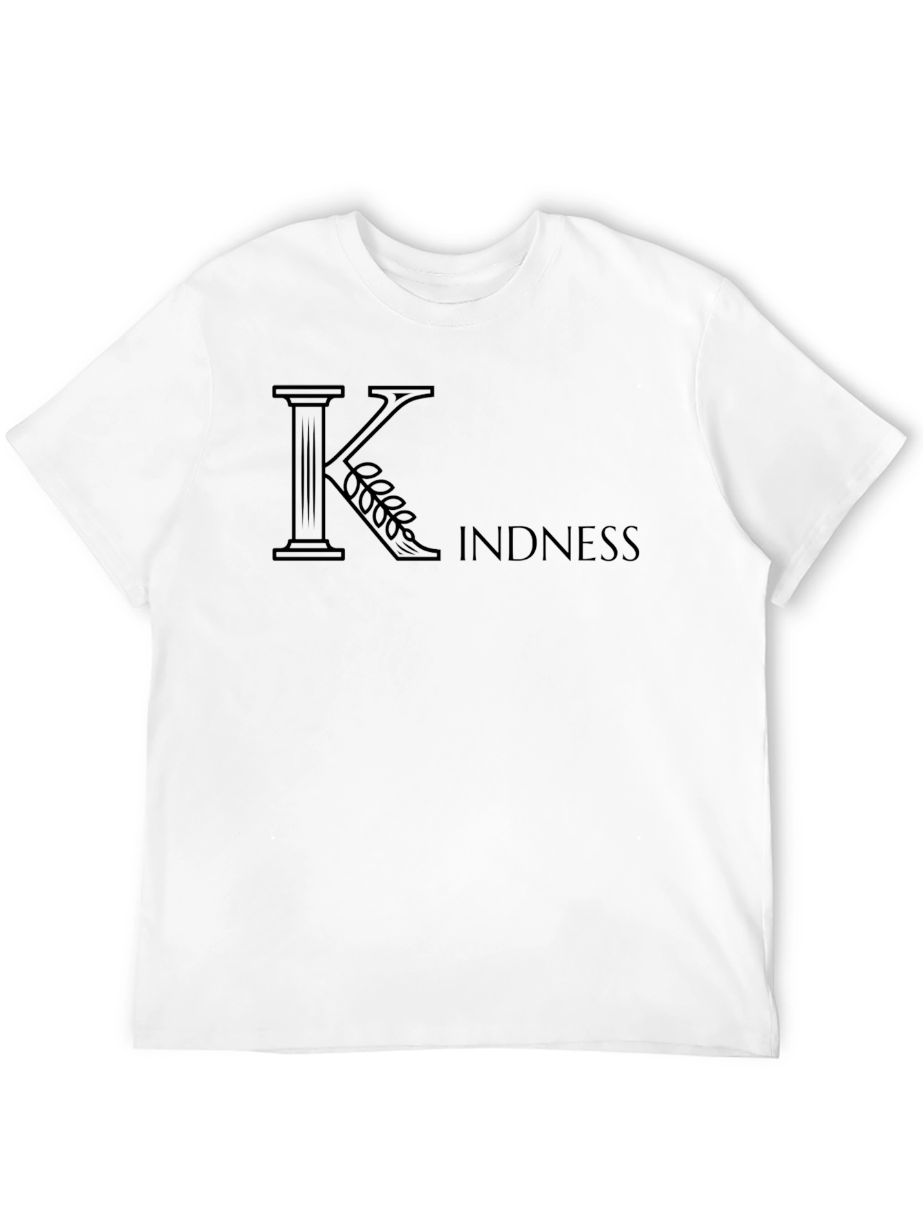 Kindness Graphic T-Shirt - Unisex Black Tee