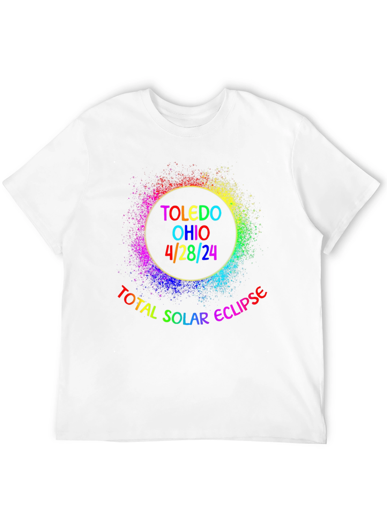 Total Solar Eclipse Toledo Ohio 4/28/24 T-Shirt