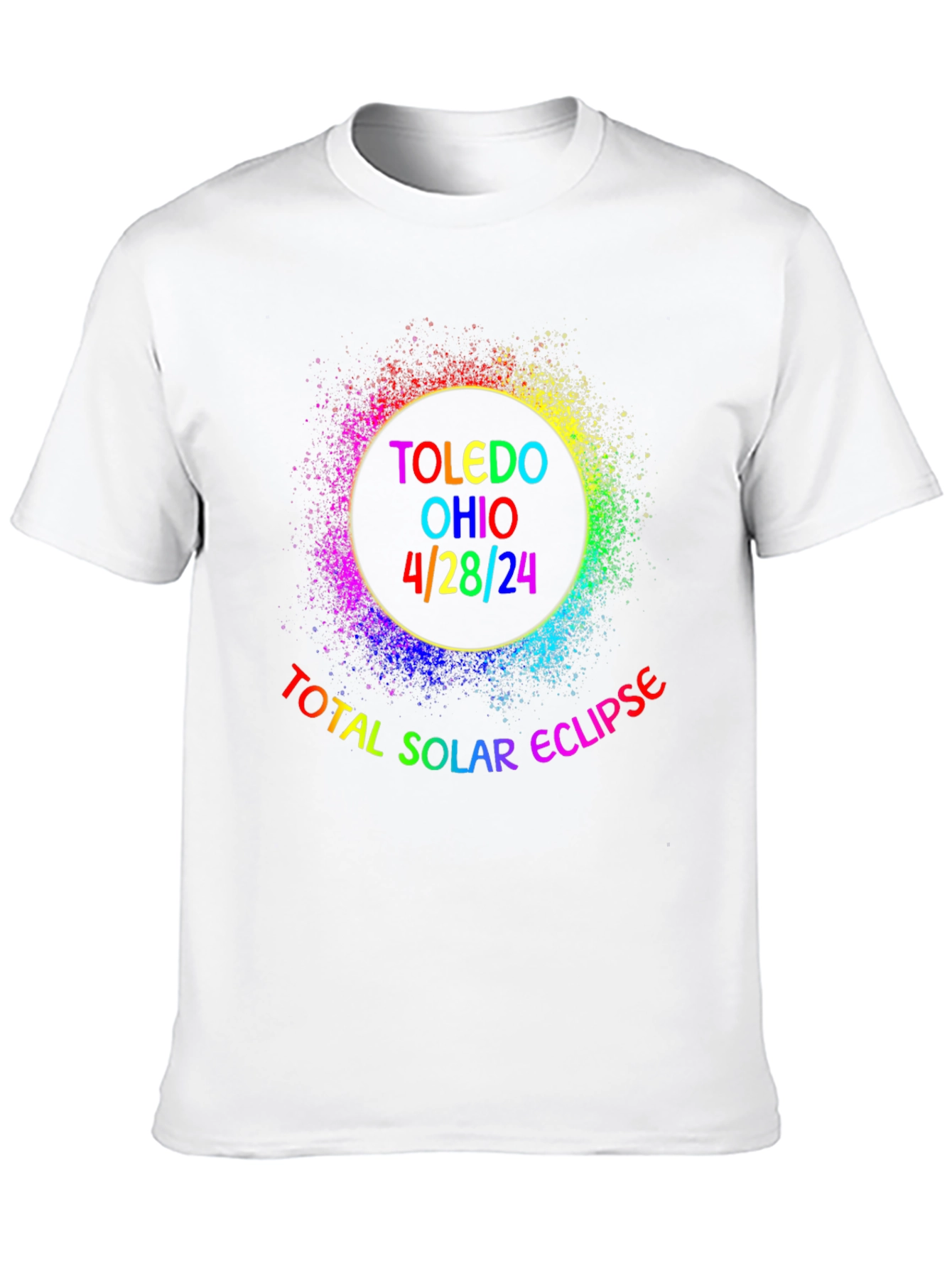 Total Solar Eclipse Toledo Ohio 4/28/24 T-Shirt