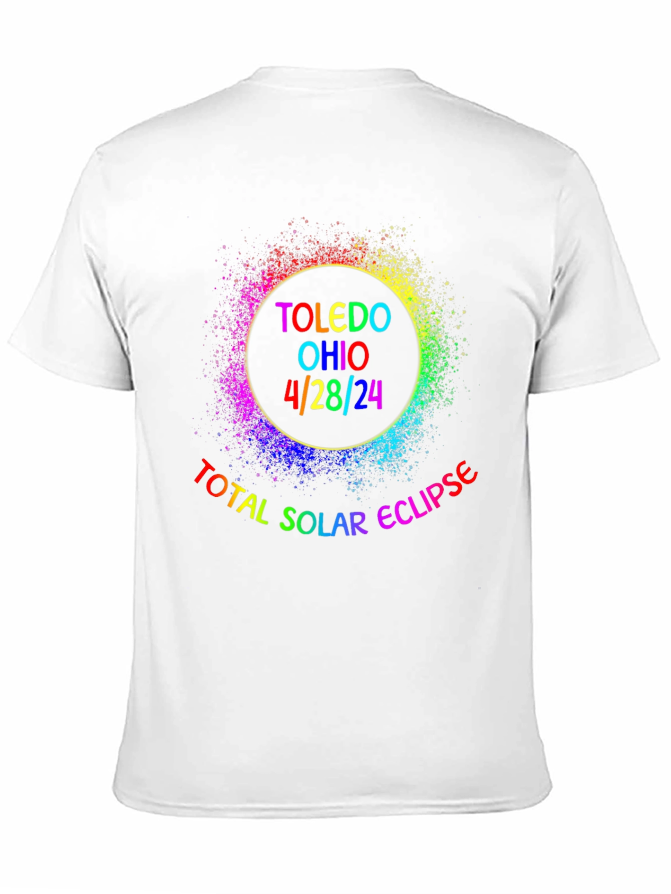 Total Solar Eclipse Toledo Ohio 4/28/24 T-Shirt