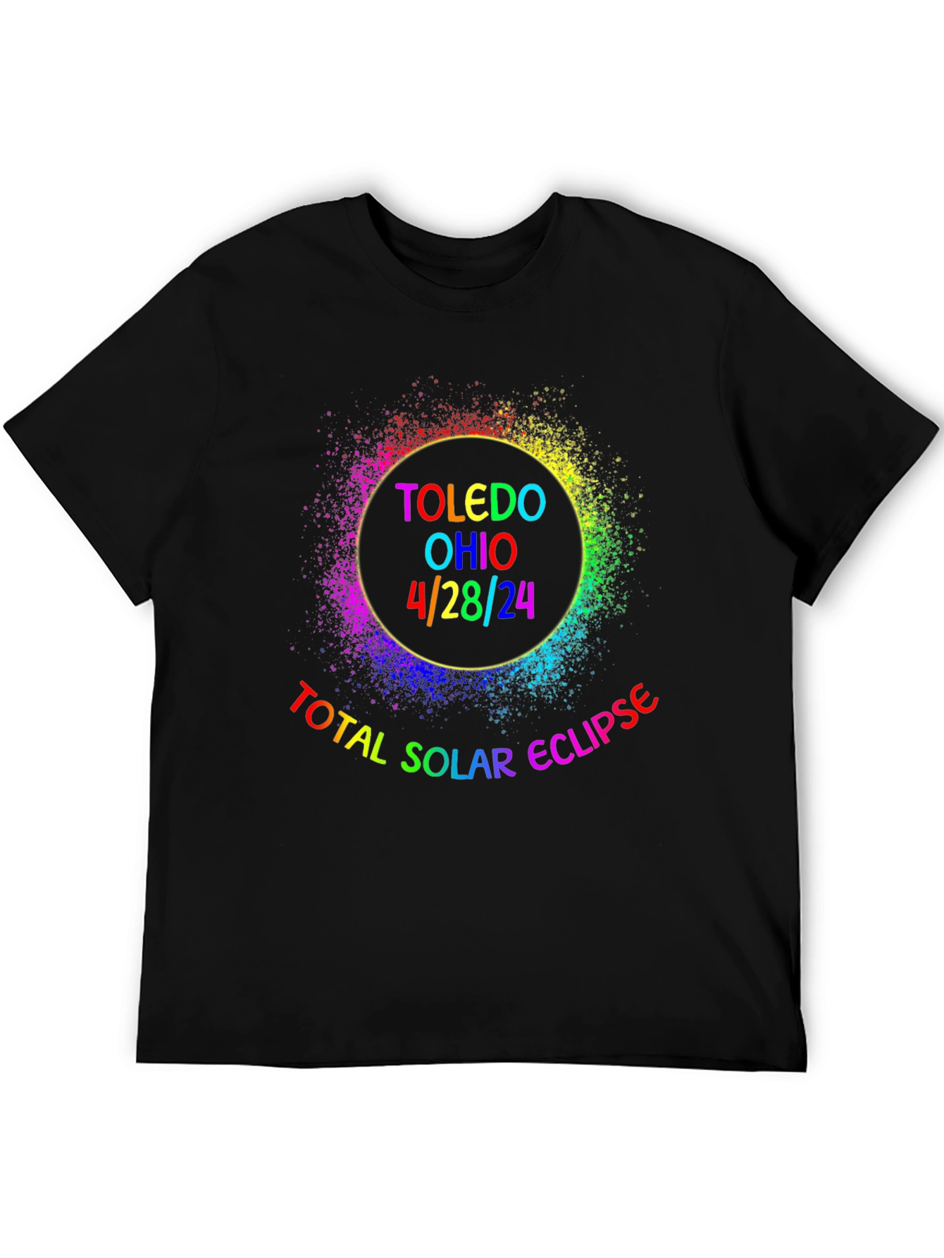 Total Solar Eclipse Toledo Ohio 4/28/24 T-Shirt