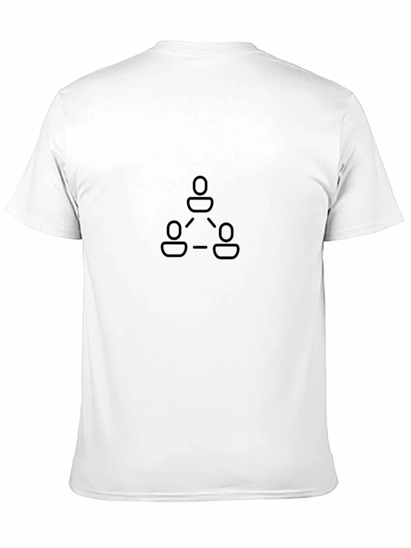 Network Graphic Tee - Black Cotton Blend
