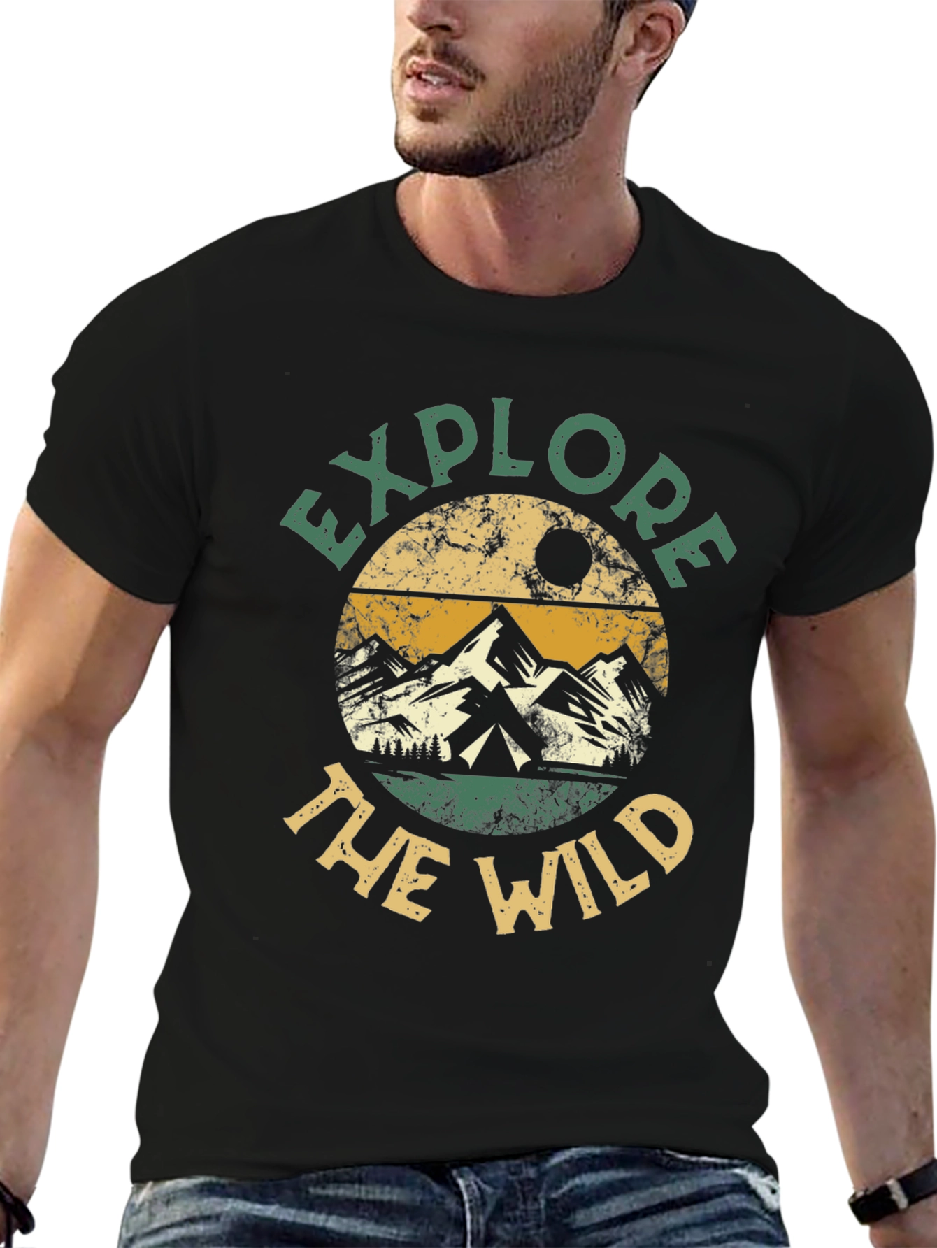 Explore The Wild Graphic T-Shirt