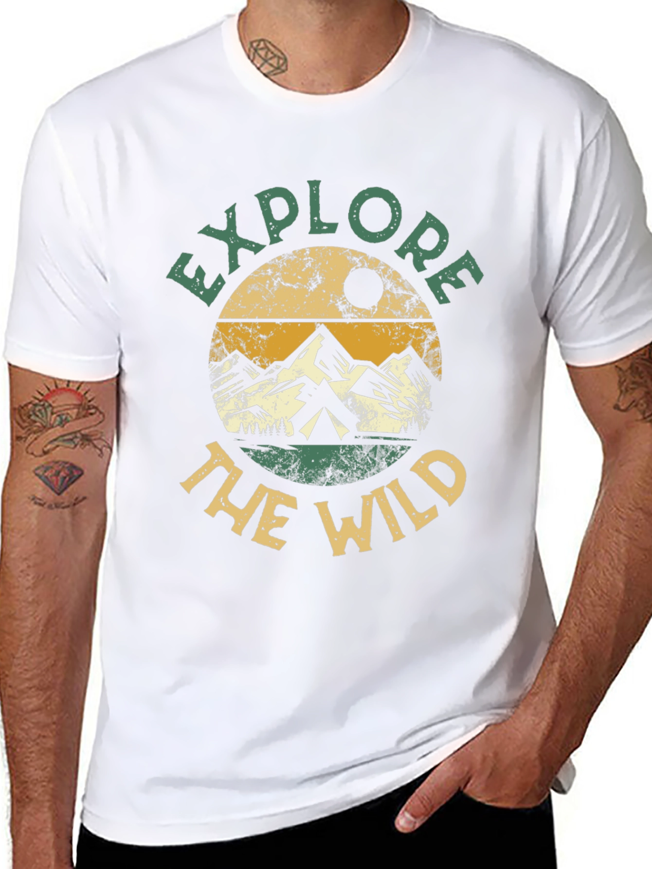Explore The Wild Graphic T-Shirt