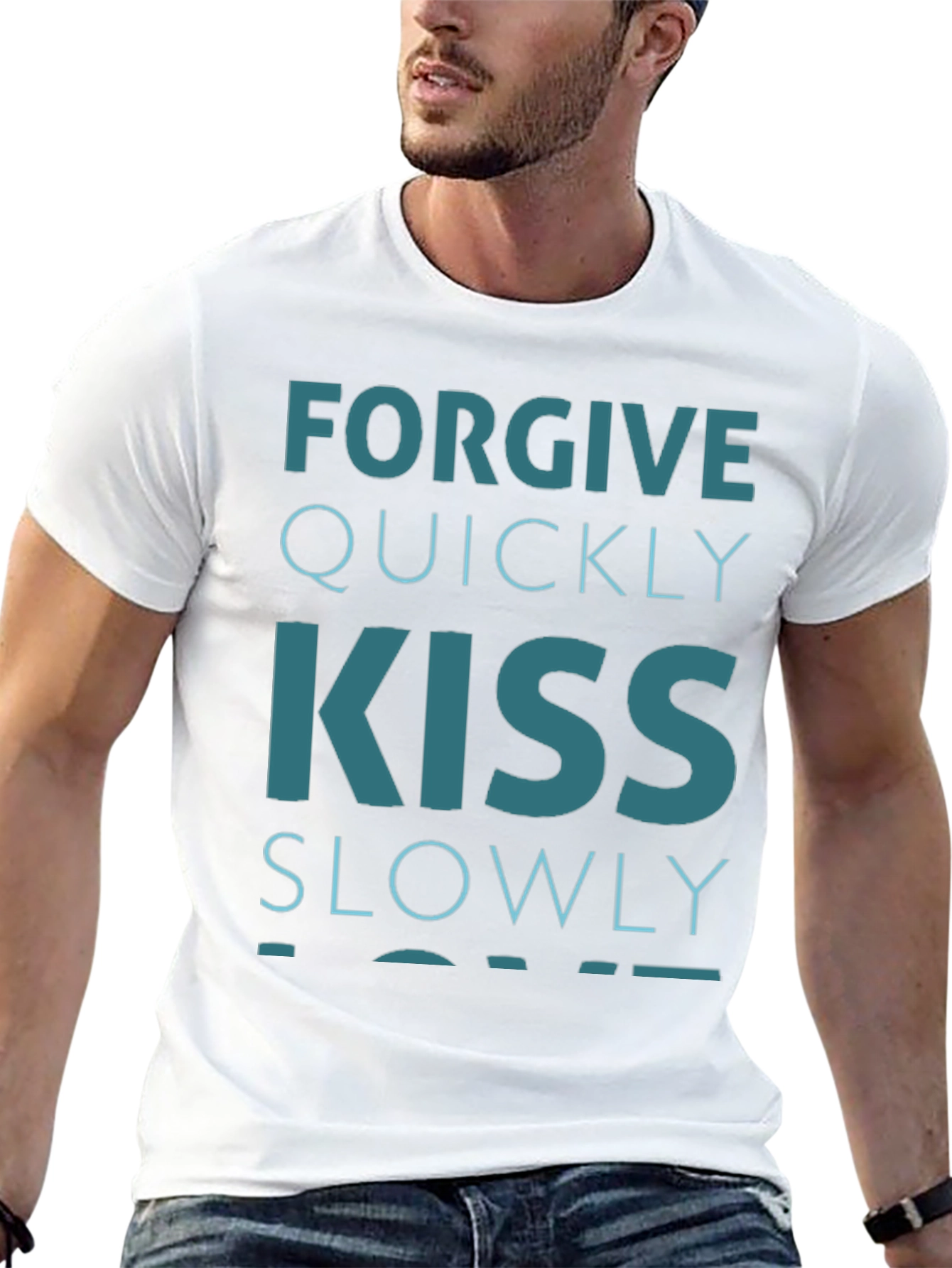 Forgive Quickly Kiss Slowly Graphic Tee