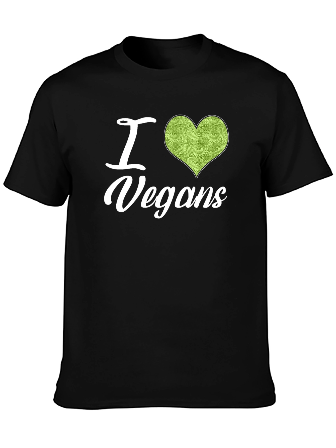 I Heart Vegans Graphic Tee - Soft Cotton T-Shirt