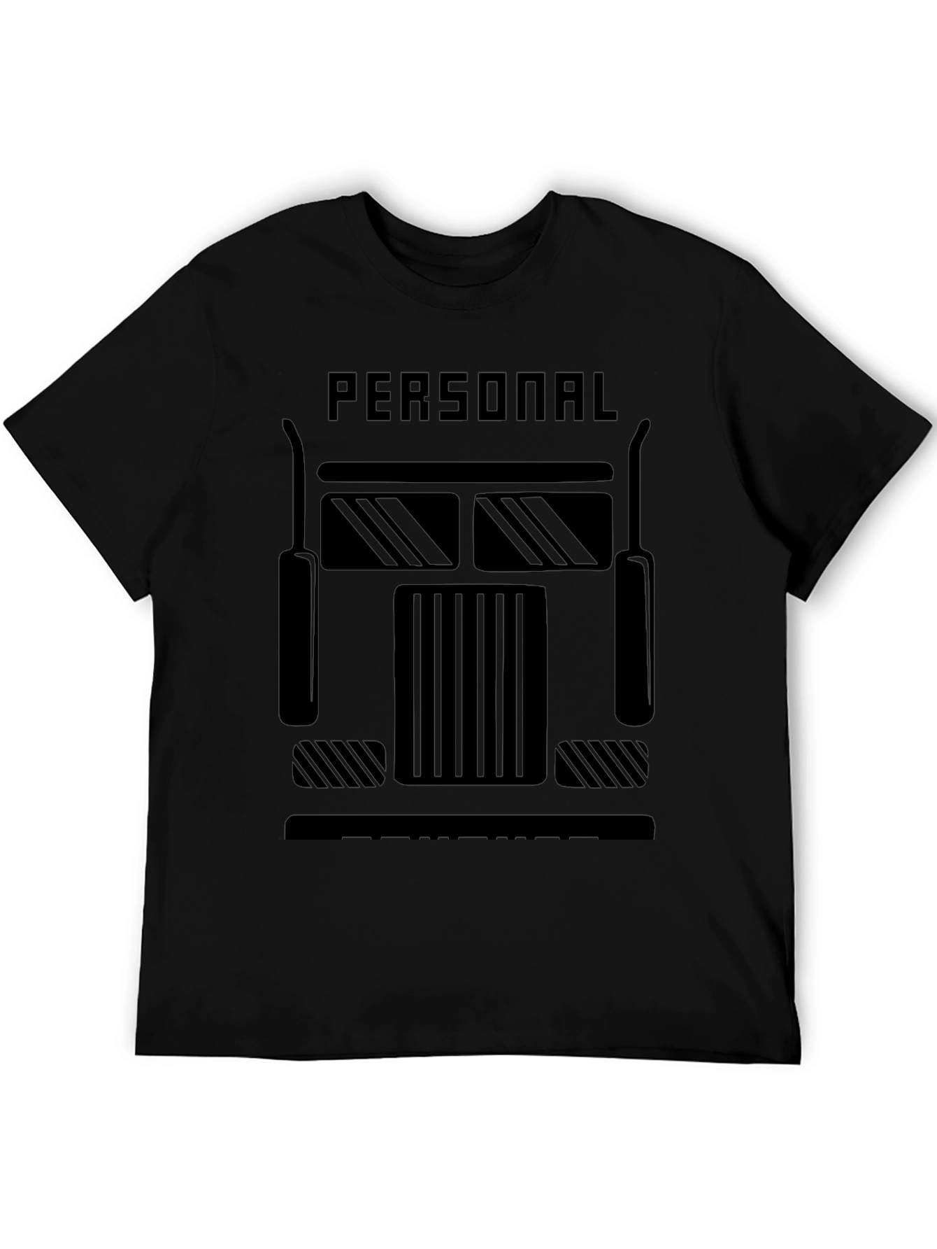 Personal Trucker T-Shirt - Semi Truck Design