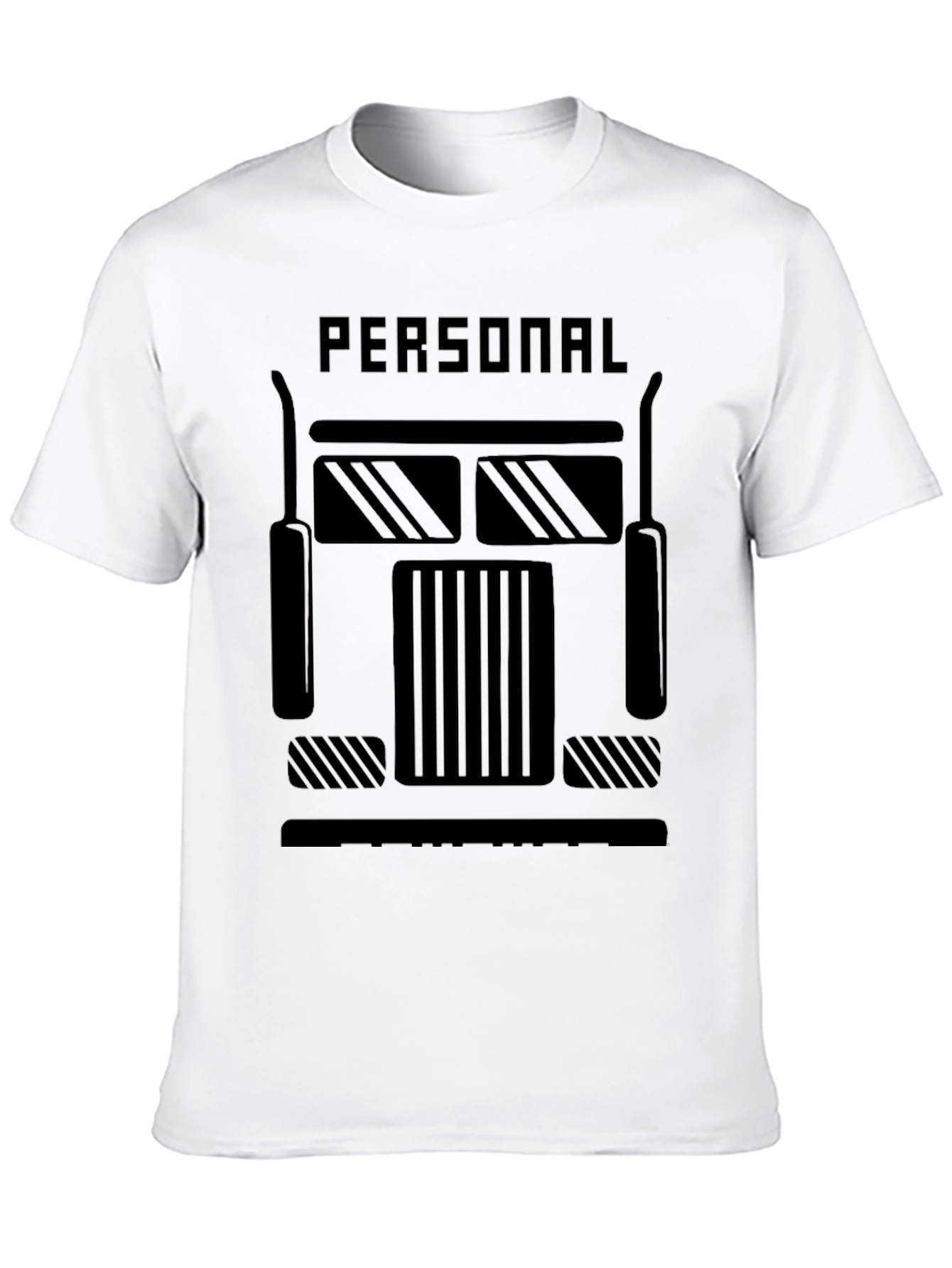 Personal Trucker T-Shirt - Semi Truck Design
