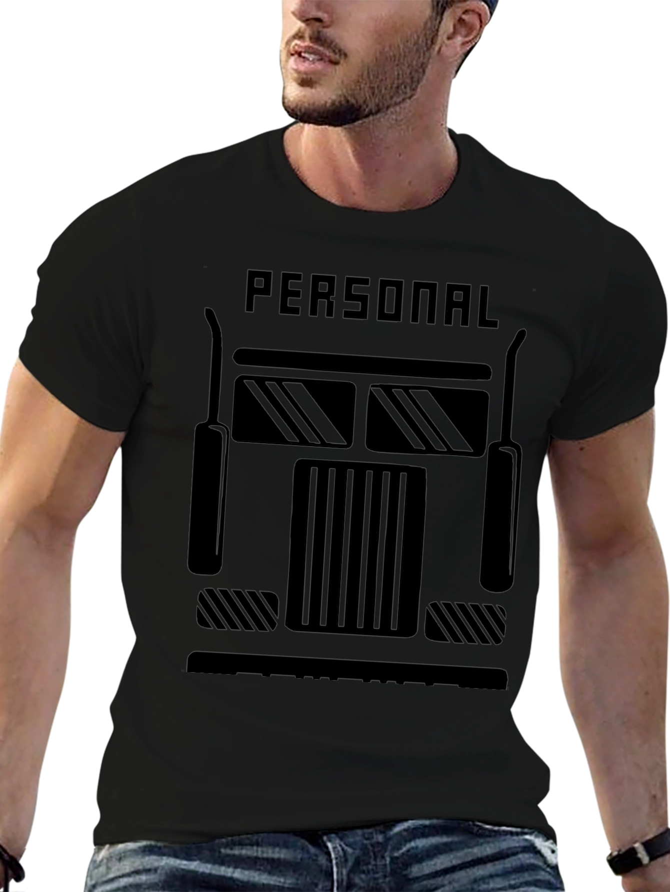 Personal Trucker T-Shirt - Semi Truck Design