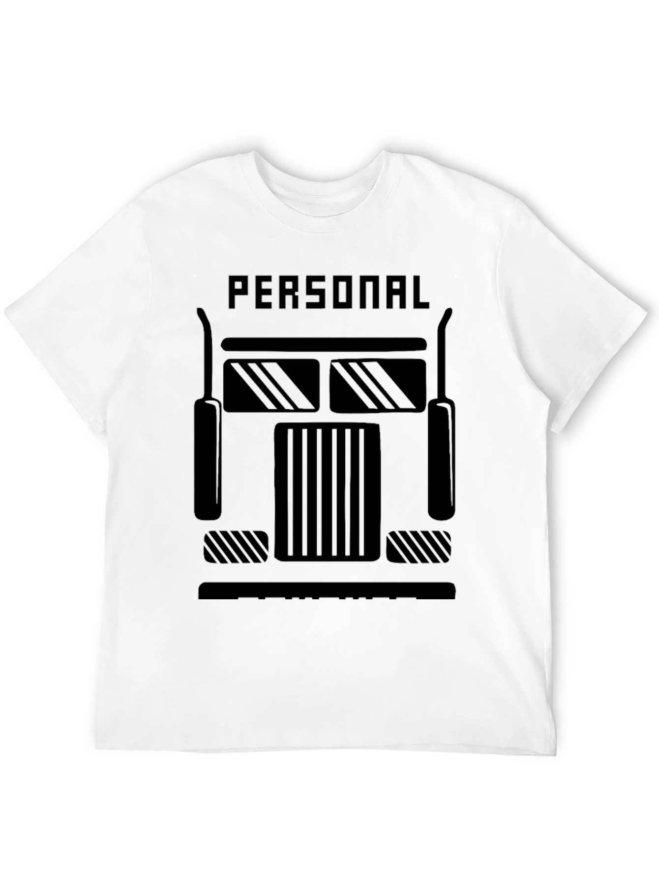 Personal Trucker T-Shirt - Semi Truck Design
