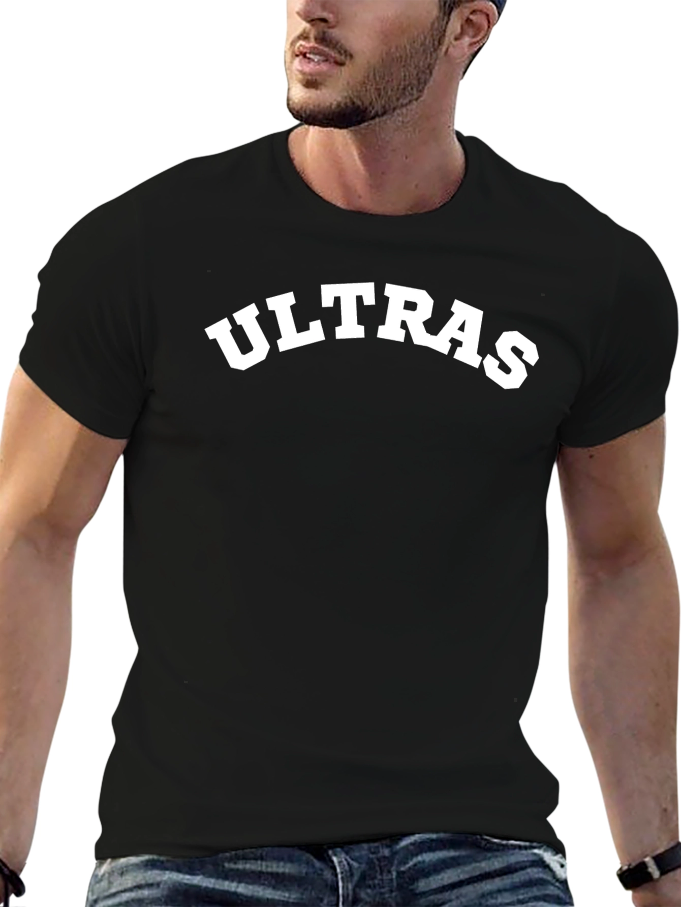 Ultras Black Crew Neck T-Shirt
