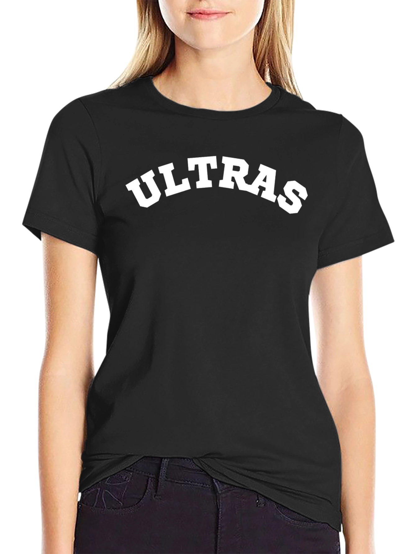Ultras Black Crew Neck T-Shirt