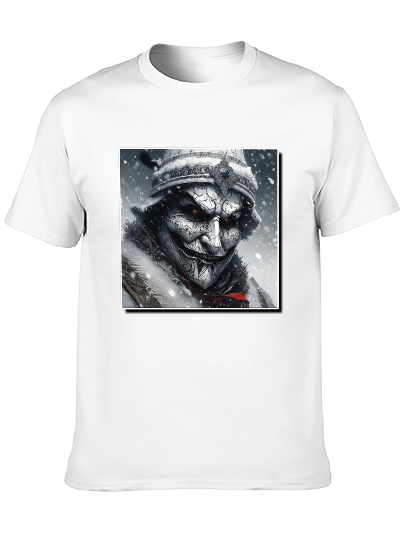 Winter Warrior Graphic Tee - Black