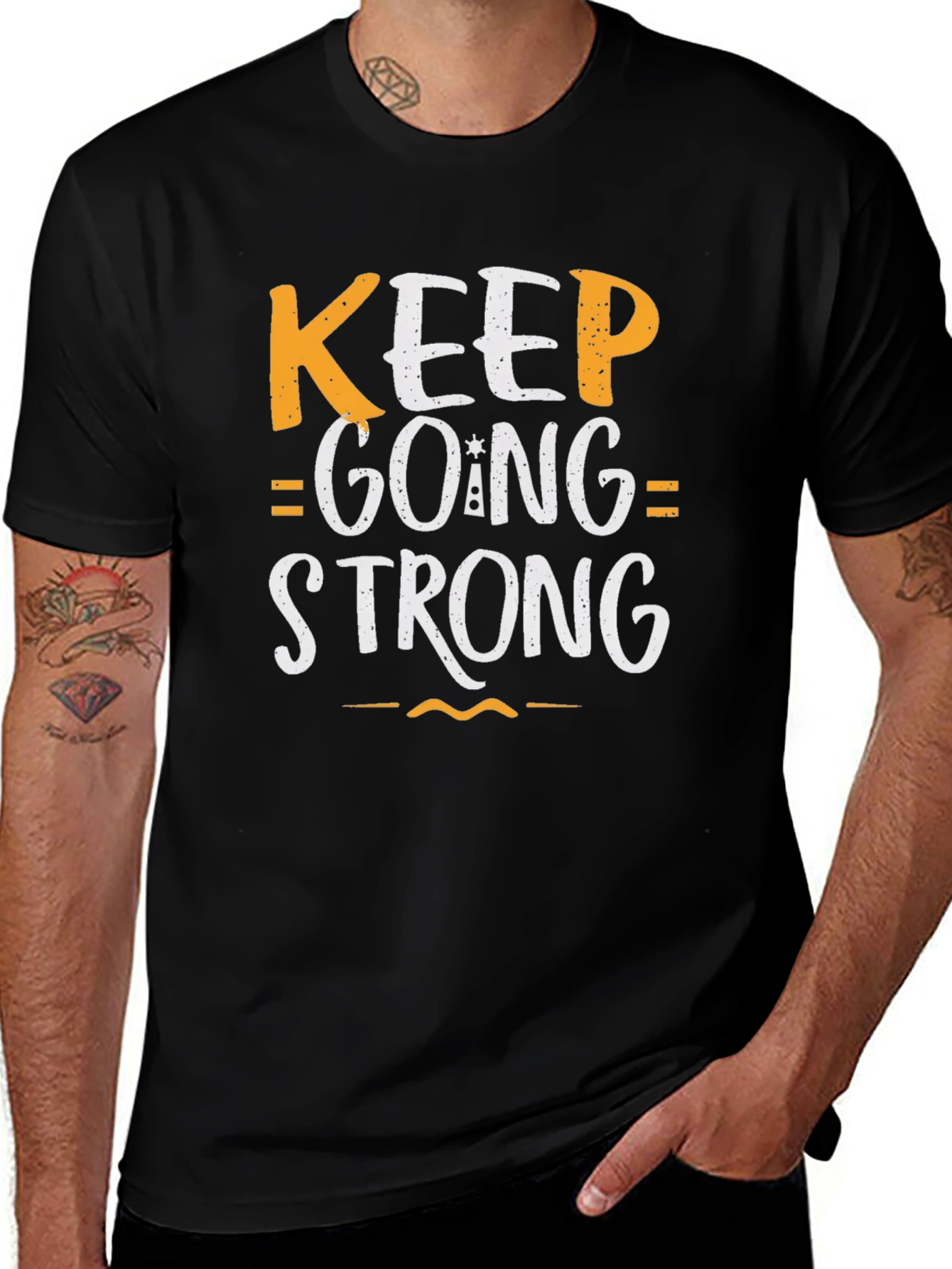 Keep Going Strong Graphic Tee