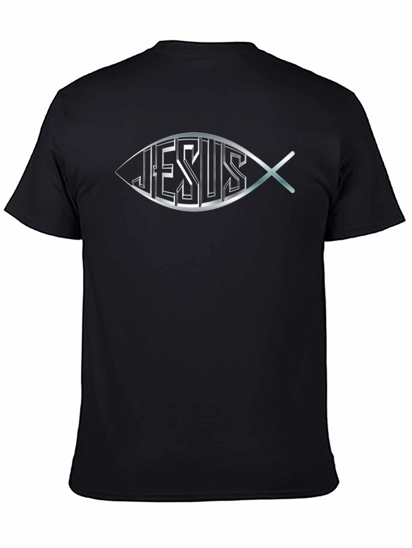 Jesus Fish Graphic Tee - Christian T-Shirt