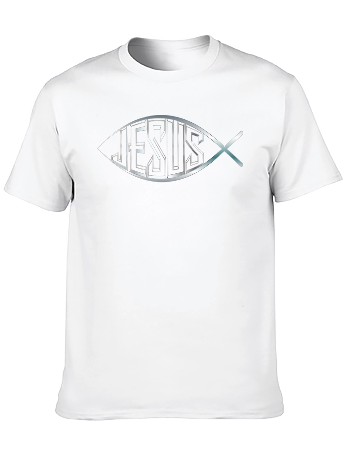 Jesus Fish Graphic Tee - Christian T-Shirt