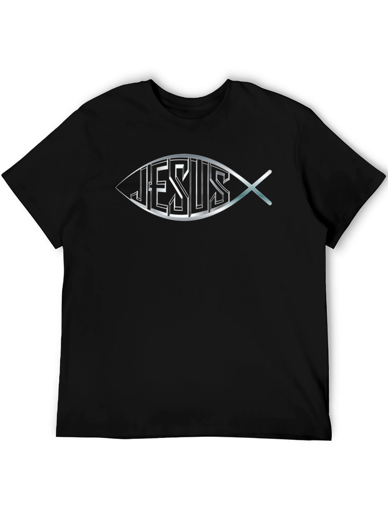 Jesus Fish Graphic Tee - Christian T-Shirt