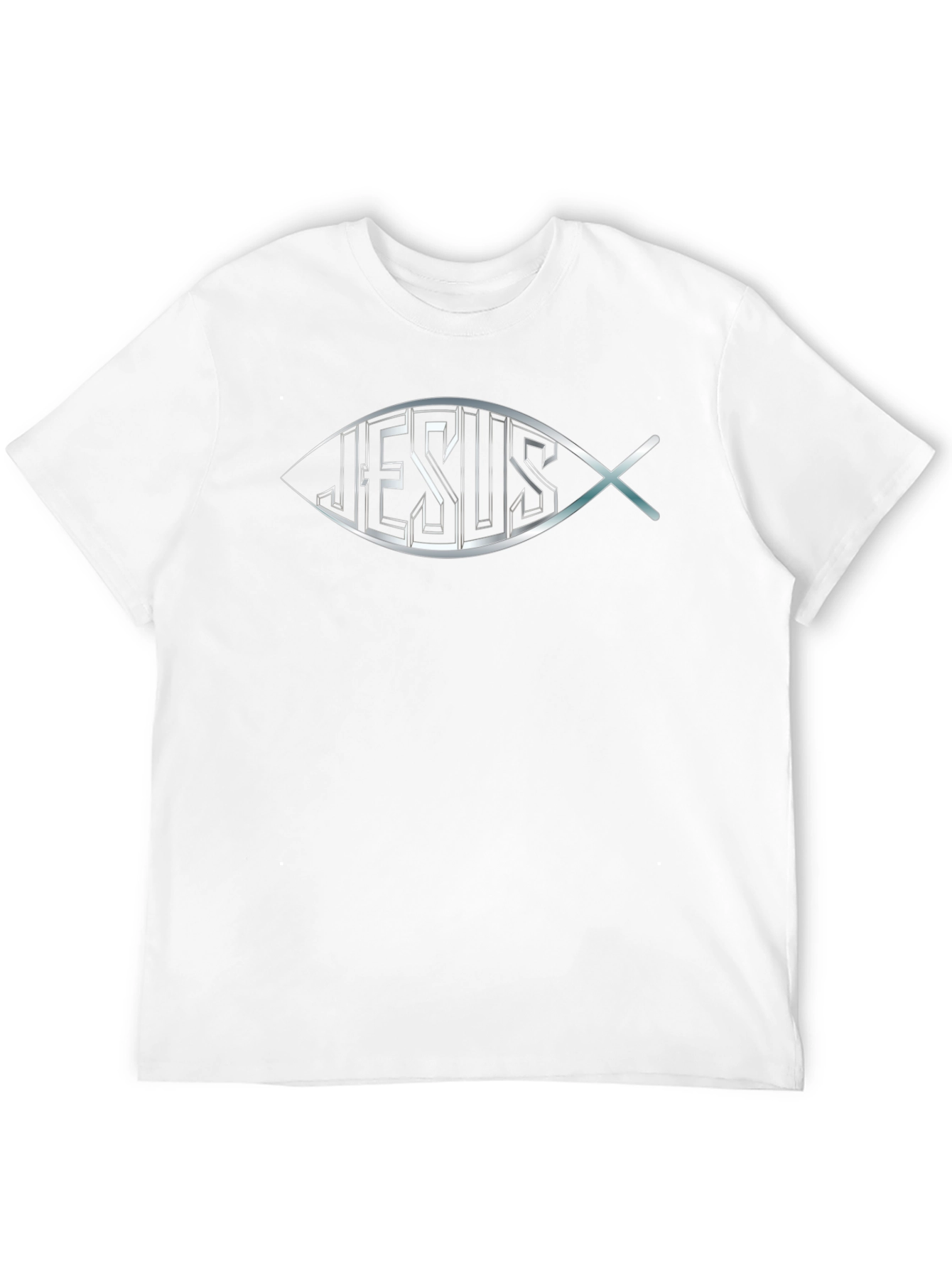 Jesus Fish Graphic Tee - Christian T-Shirt