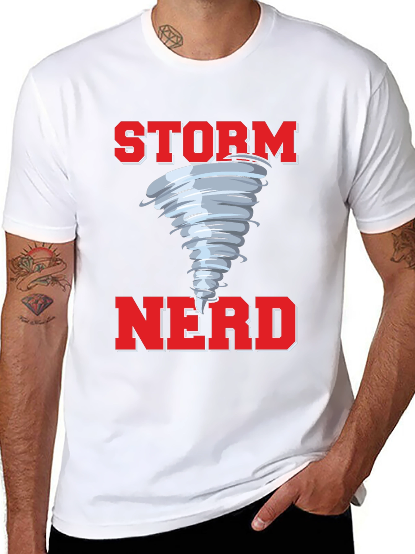 Storm Nerd T-Shirt - Weather Enthusiast Tee