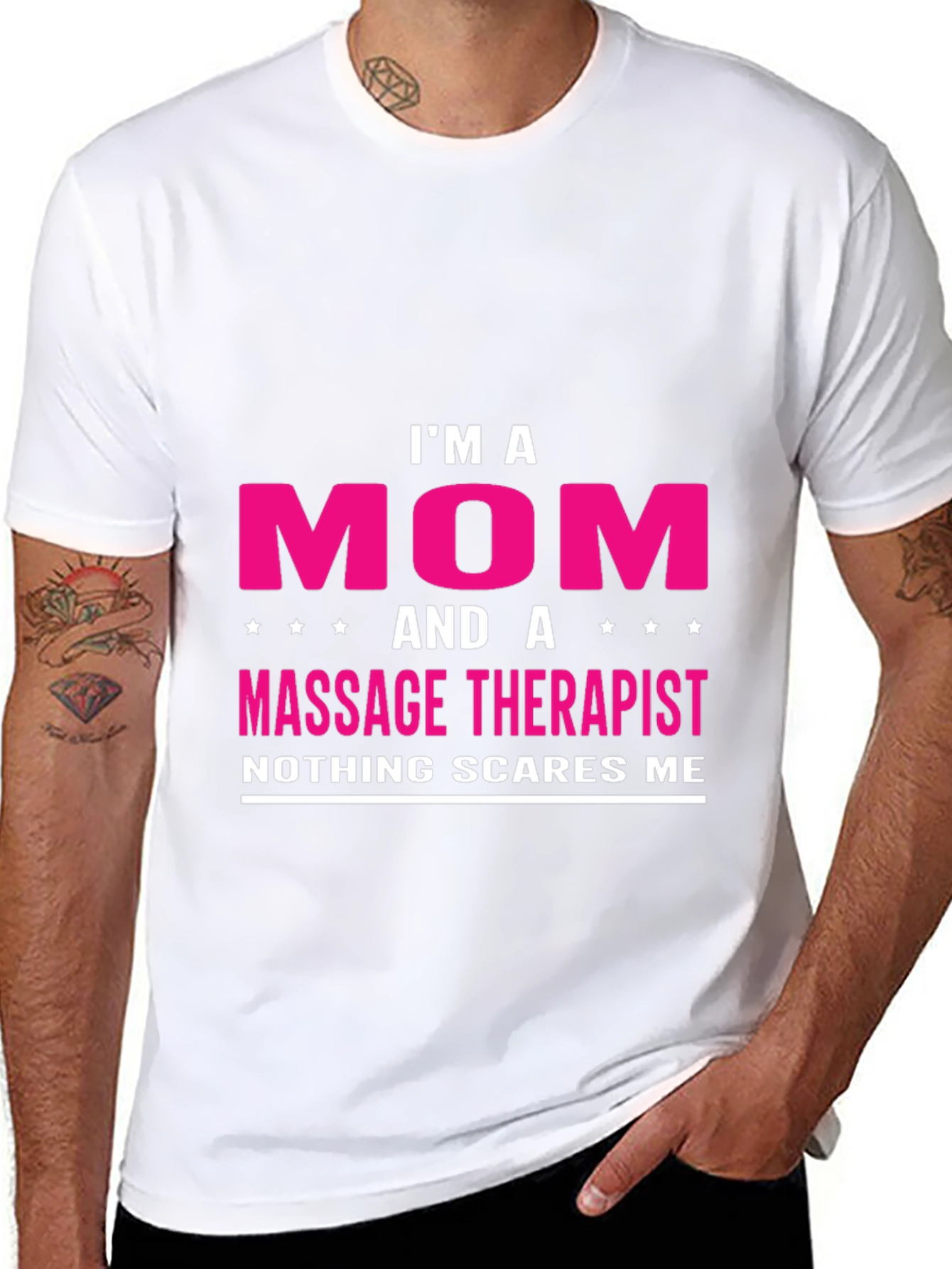 Im A Mom and Massage Therapist T-Shirt