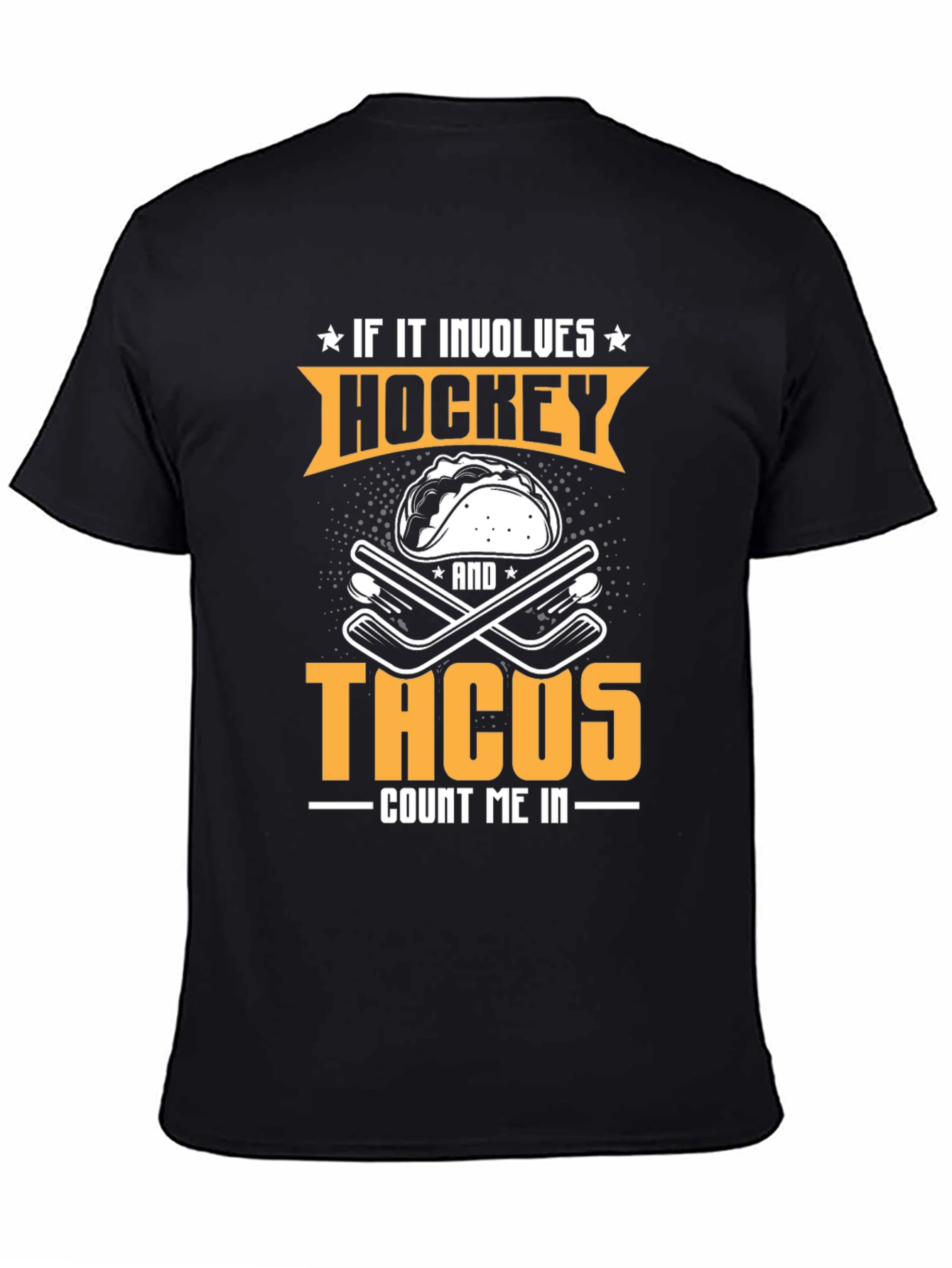 Hockey & Tacos Graphic Tee - Count Me In!