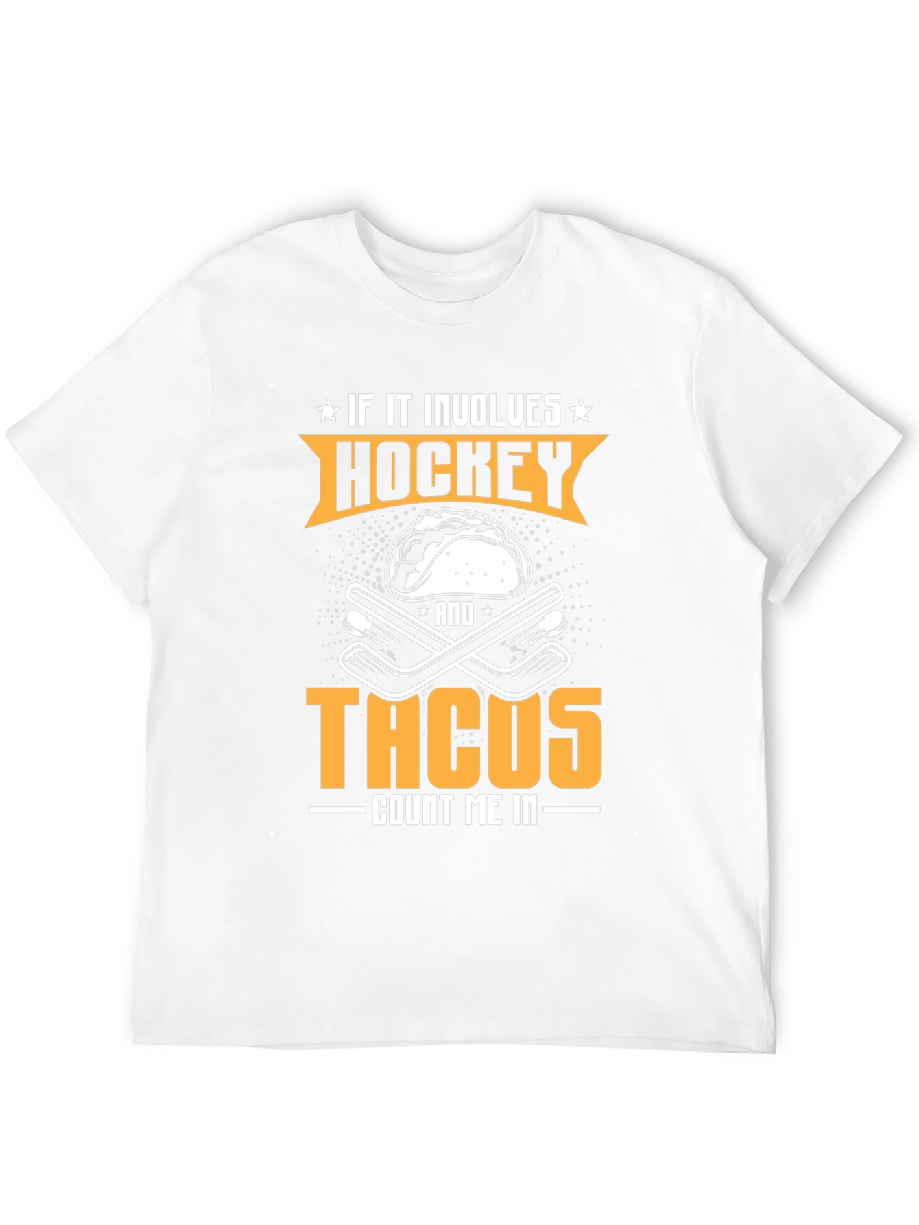 Hockey & Tacos Graphic Tee - Count Me In!
