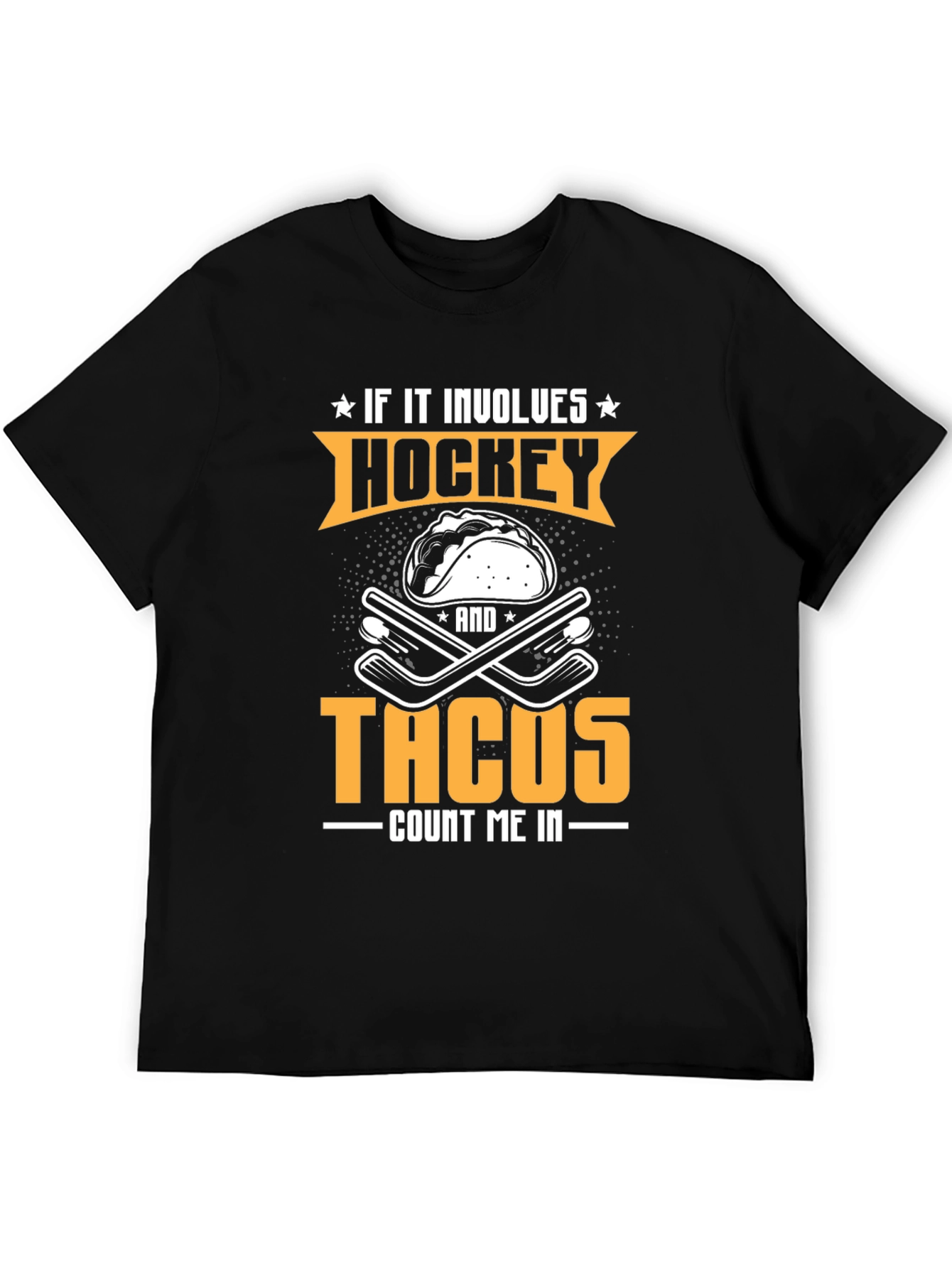 Hockey & Tacos Graphic Tee - Count Me In!