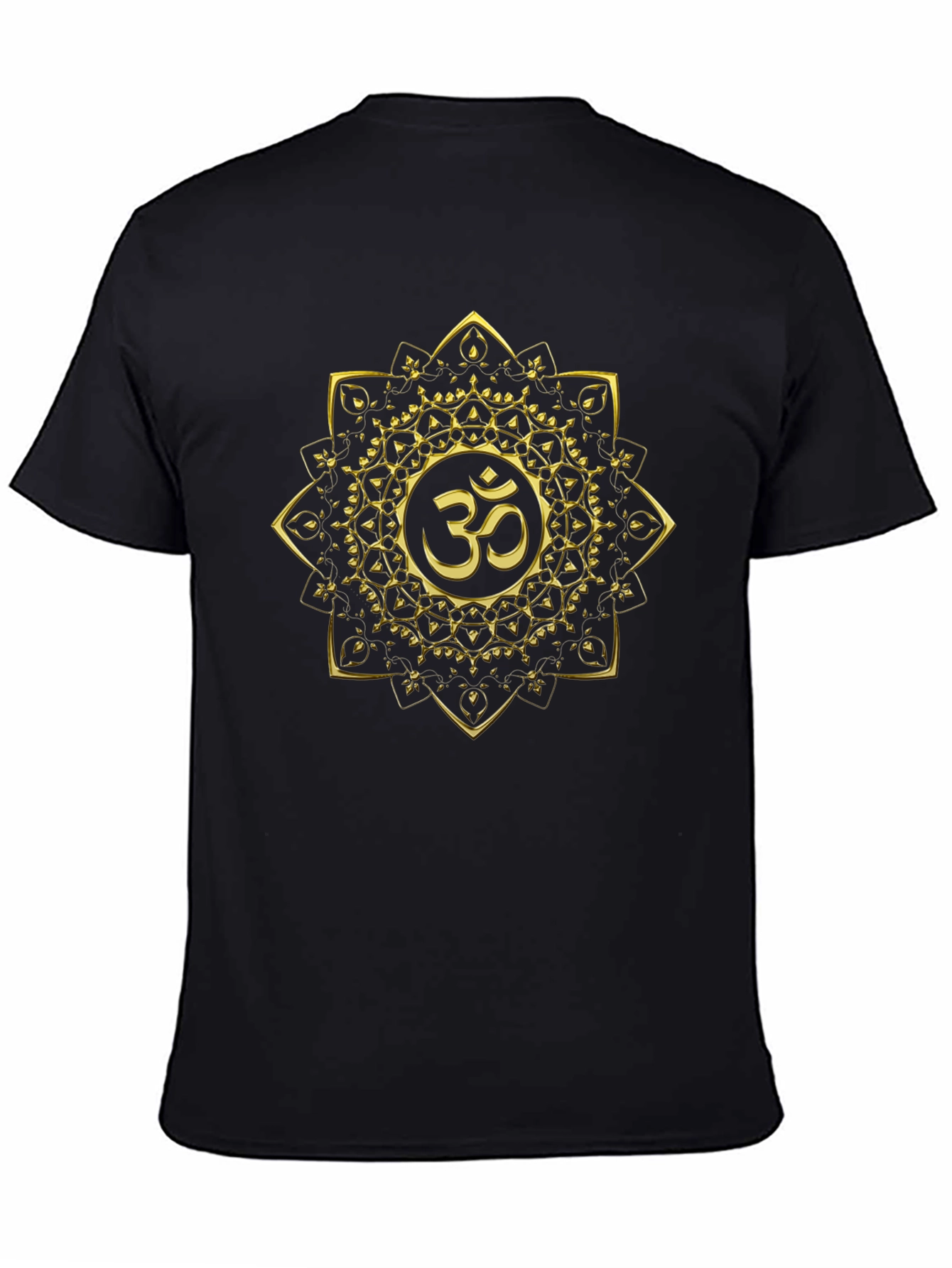 Om Mandala Black T-Shirt