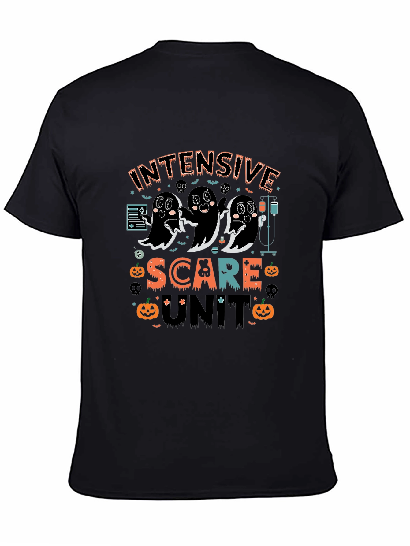 Intensive Scare Unit Halloween Graphic Tee