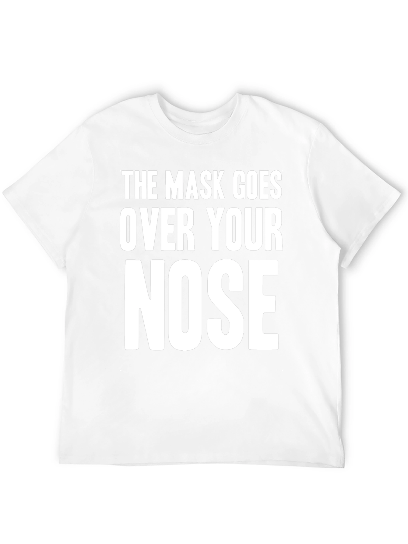 Mask Over Nose Graphic Tee