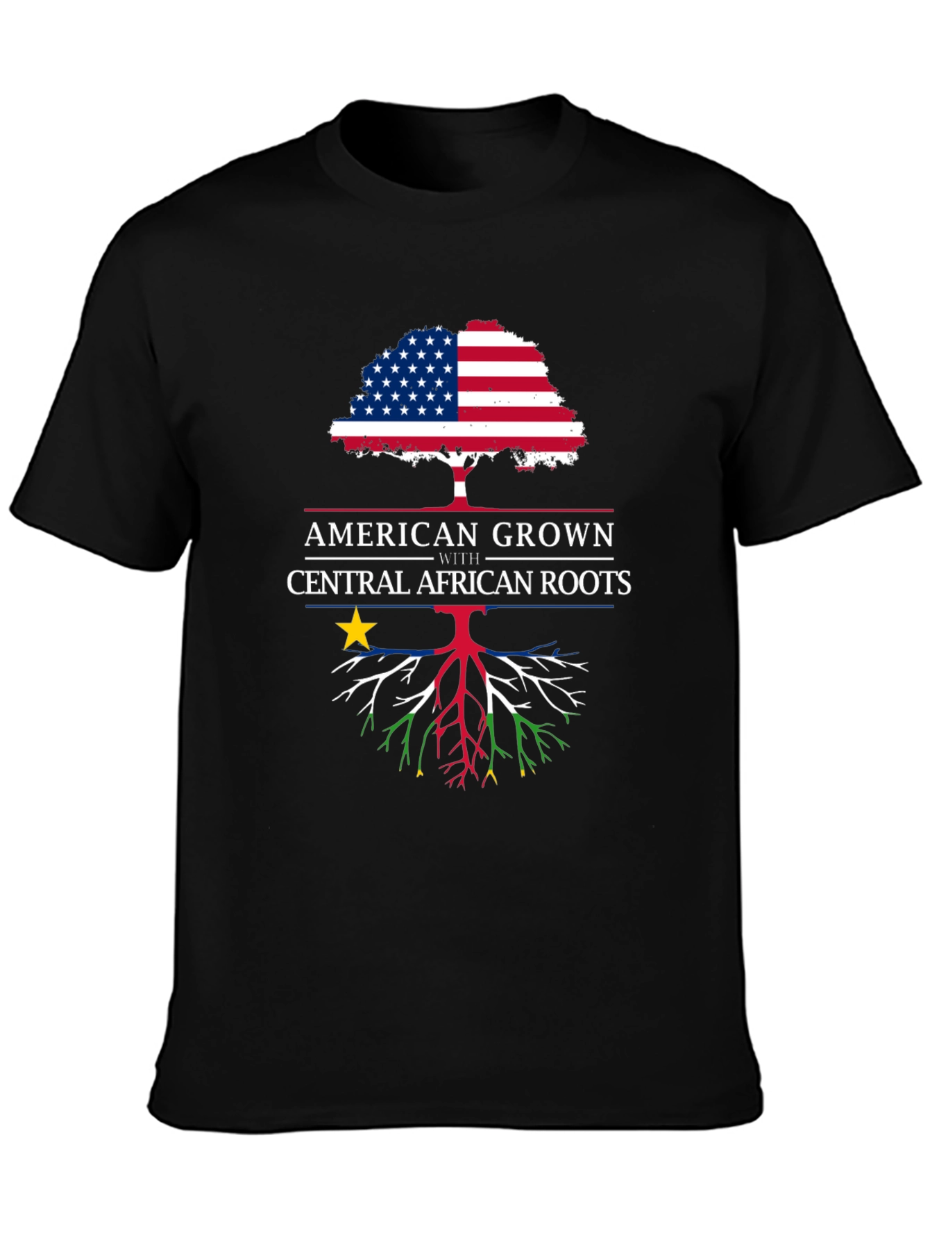 American Grown Central African Roots T-Shirt