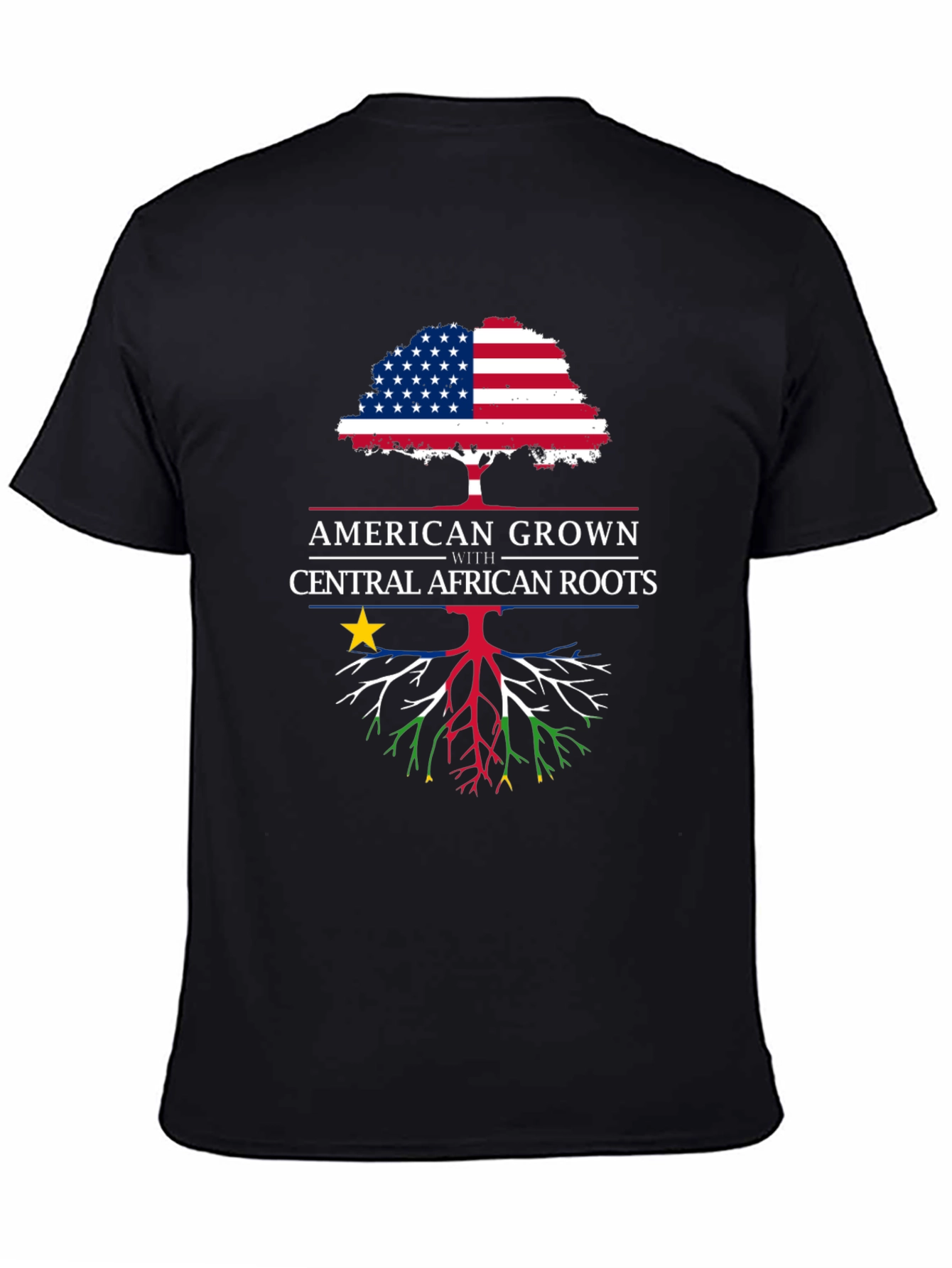 American Grown Central African Roots T-Shirt