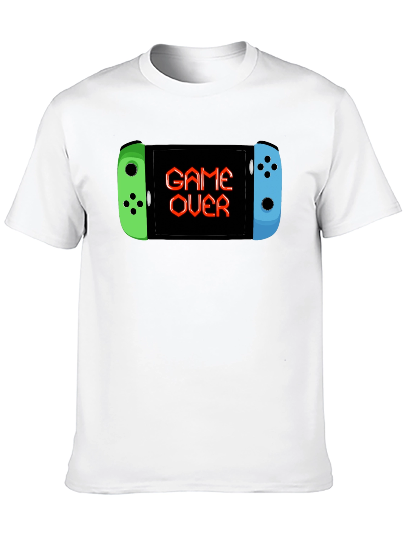 Game Over Console Black T-Shirt