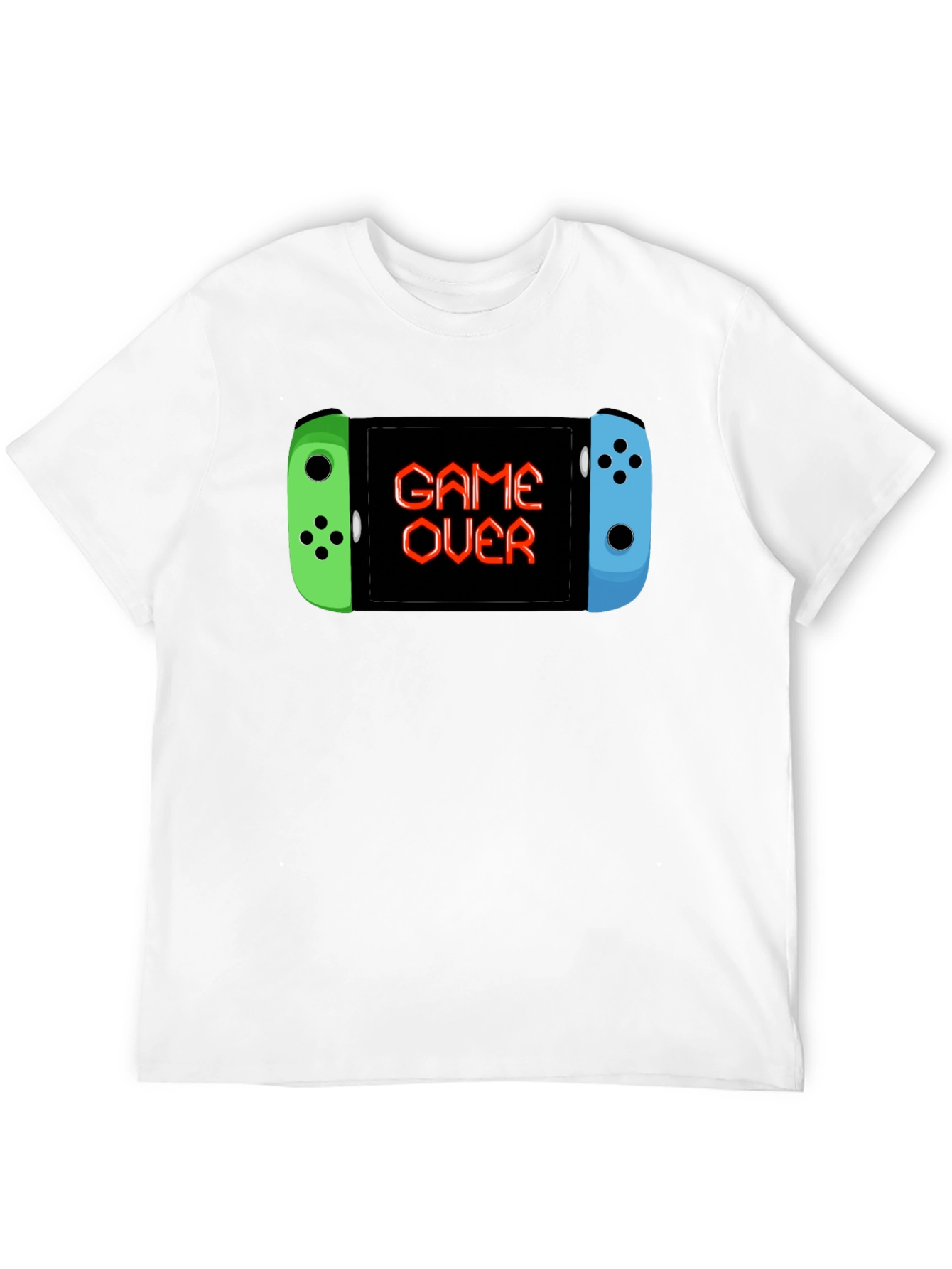 Game Over Console Black T-Shirt