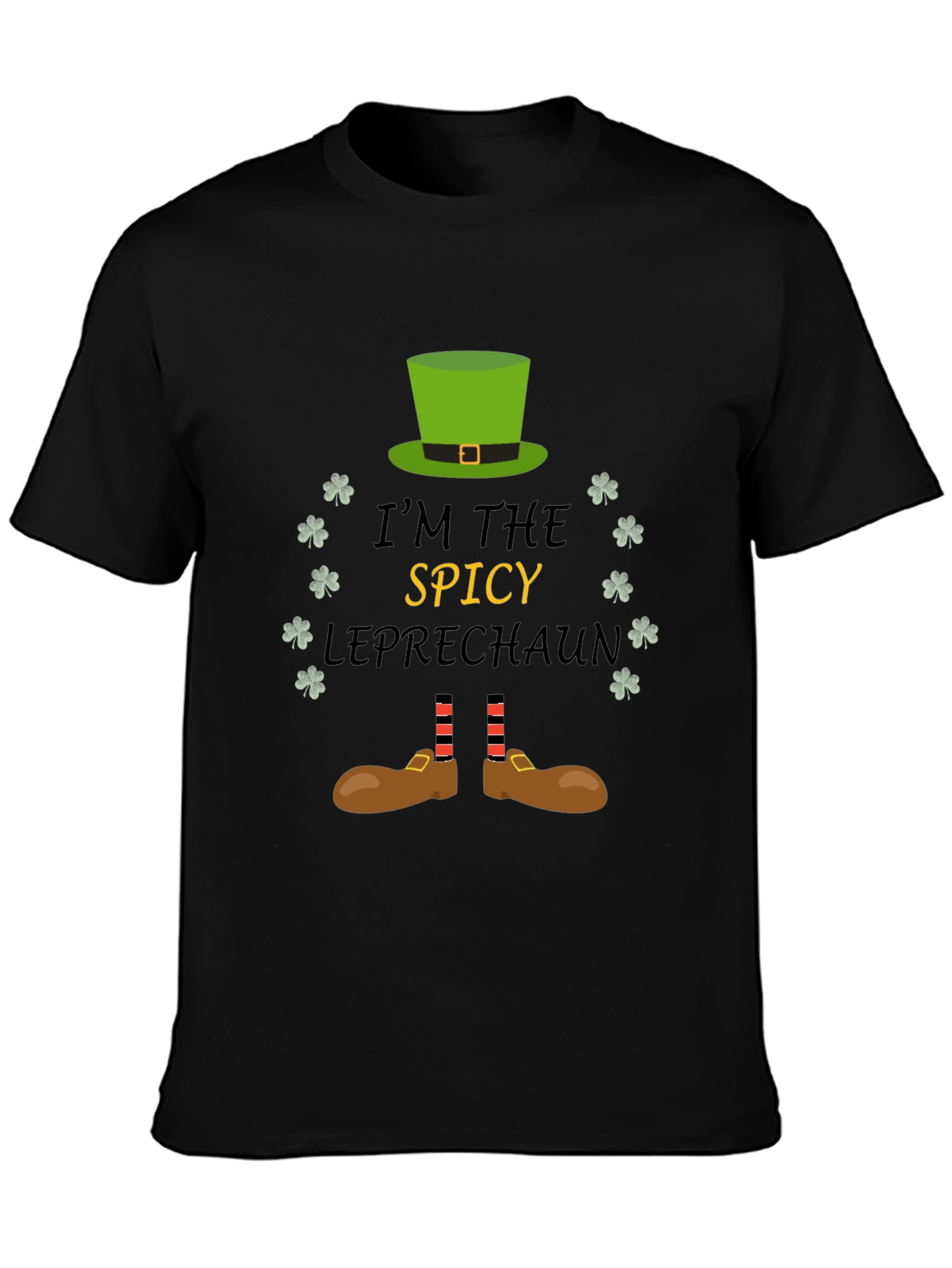 Spicy Leprechaun St. Patricks Day T-Shirt