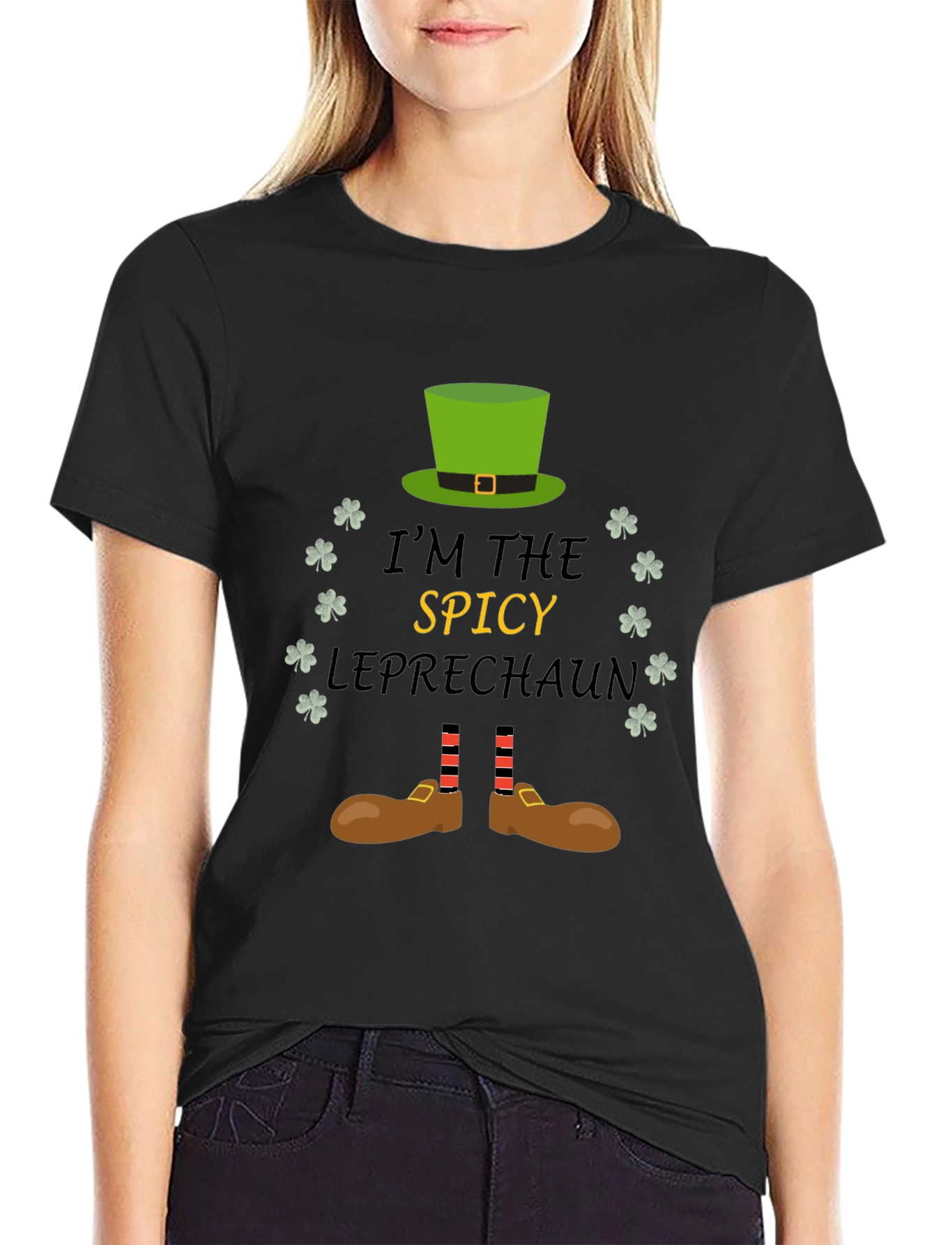 Spicy Leprechaun St. Patricks Day T-Shirt