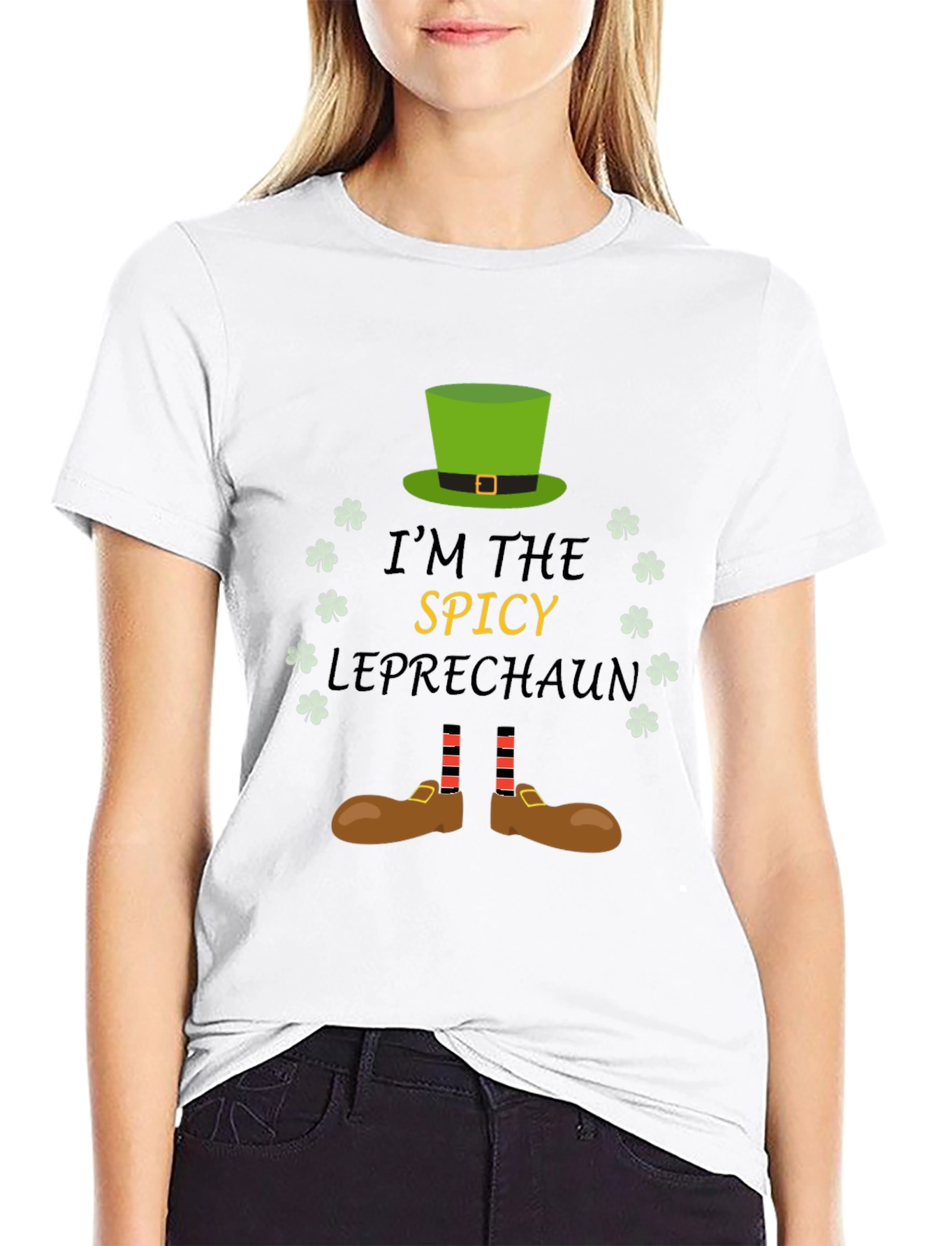 Spicy Leprechaun St. Patricks Day T-Shirt