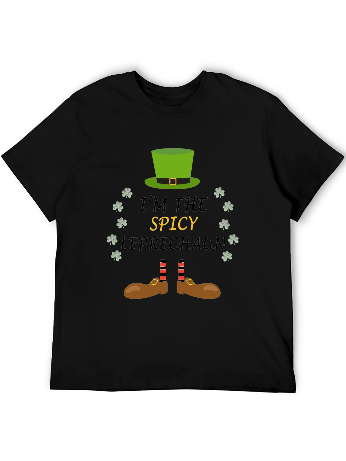 Spicy Leprechaun St. Patricks Day T-Shirt