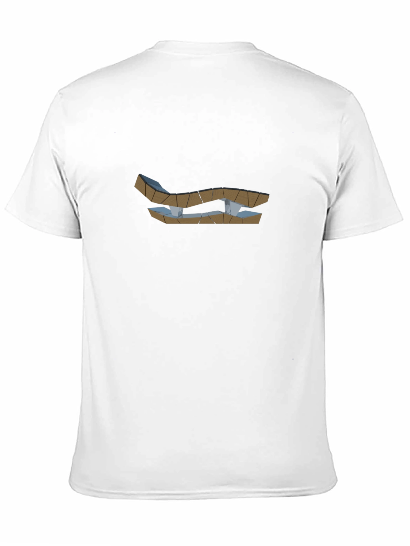 Abstract Architecture Graphic Tee - Black