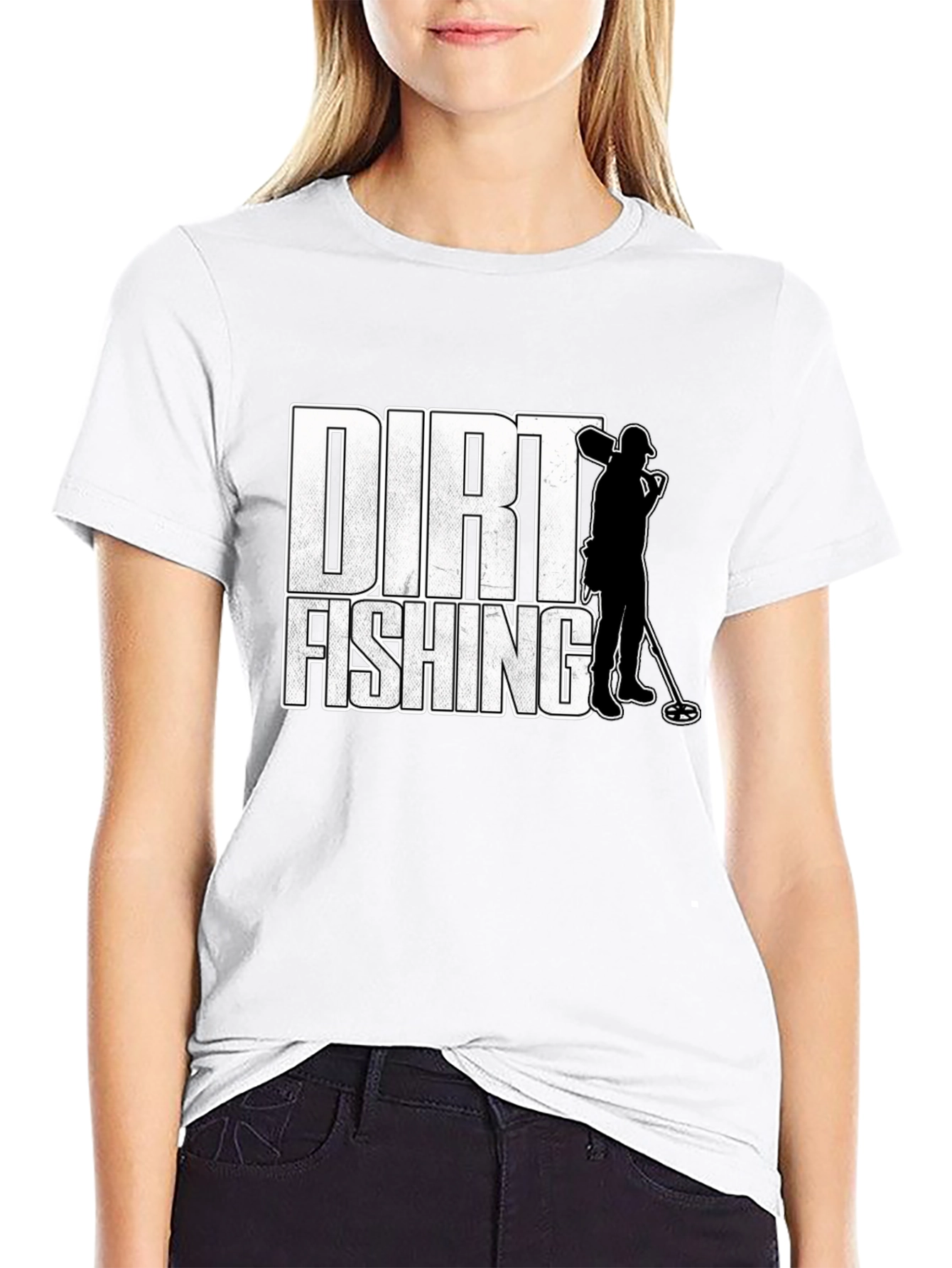 Dirt Fishing T-Shirt - Metal Detecting Tee