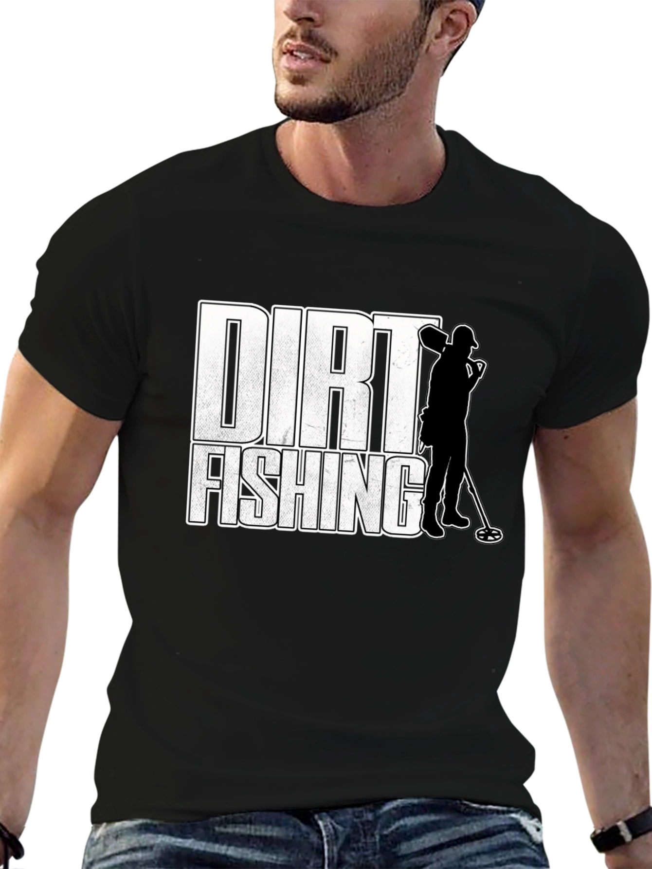 Dirt Fishing T-Shirt - Metal Detecting Tee